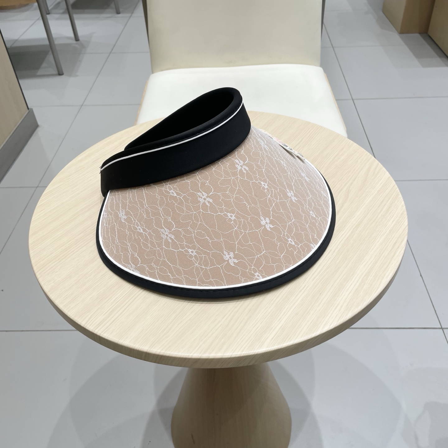  Chanel 遮阳帽子女夏季时尚宽帽檐防晒空顶帽韩版UV大檐防紫外线太阳帽潮