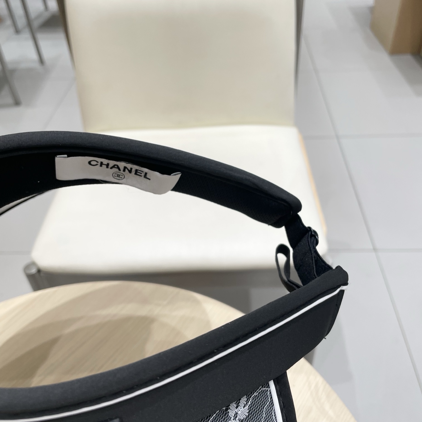  Chanel 遮阳帽子女夏季时尚宽帽檐防晒空顶帽韩版UV大檐防紫外线太阳帽潮