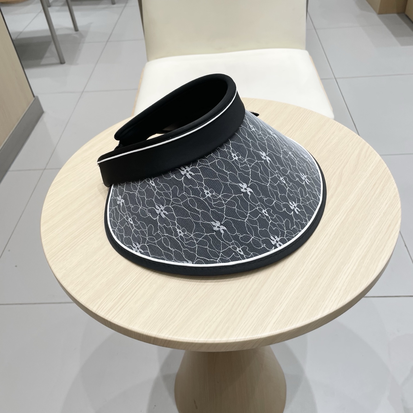  Chanel 遮阳帽子女夏季时尚宽帽檐防晒空顶帽韩版UV大檐防紫外线太阳帽潮