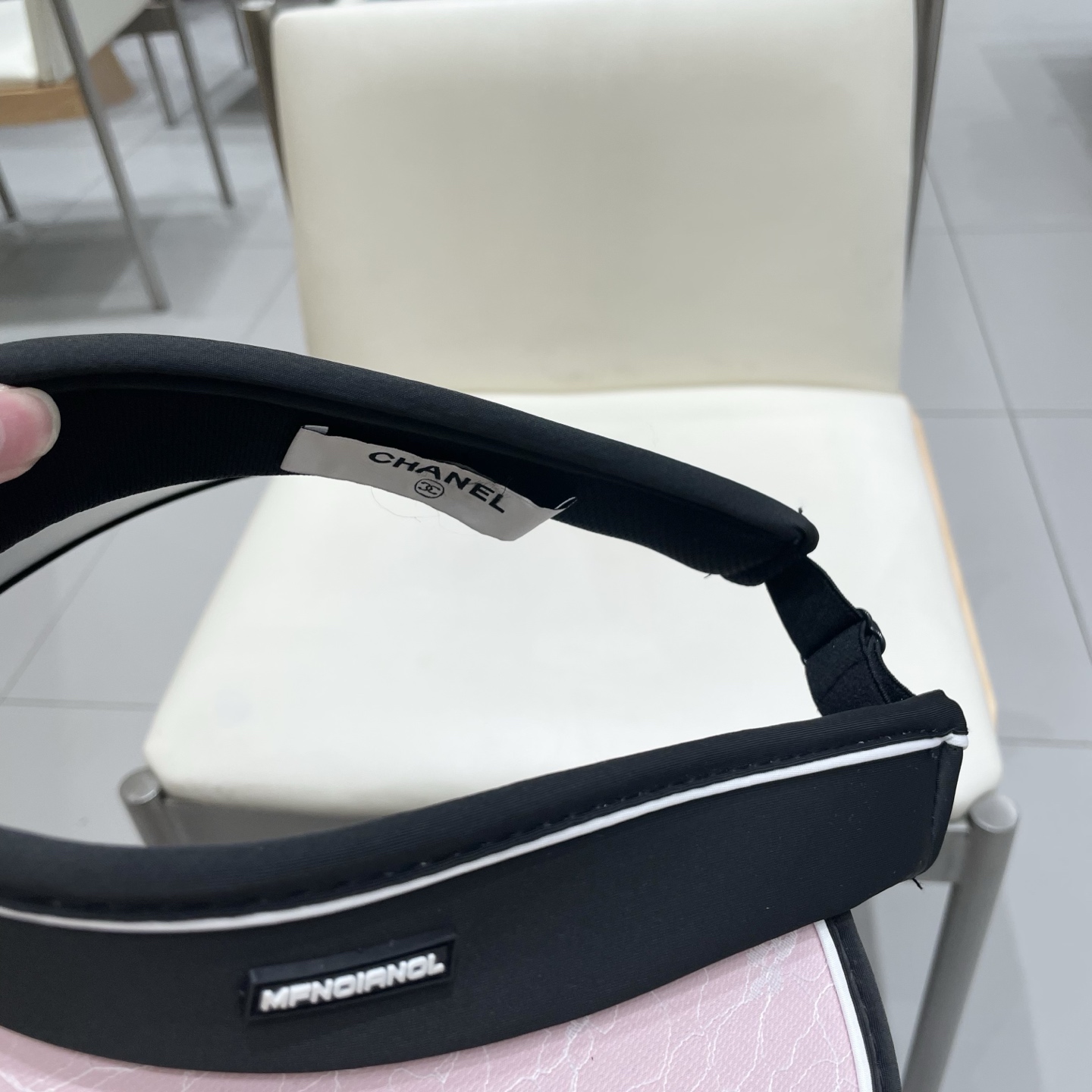  Chanel 遮阳帽子女夏季时尚宽帽檐防晒空顶帽韩版UV大檐防紫外线太阳帽潮