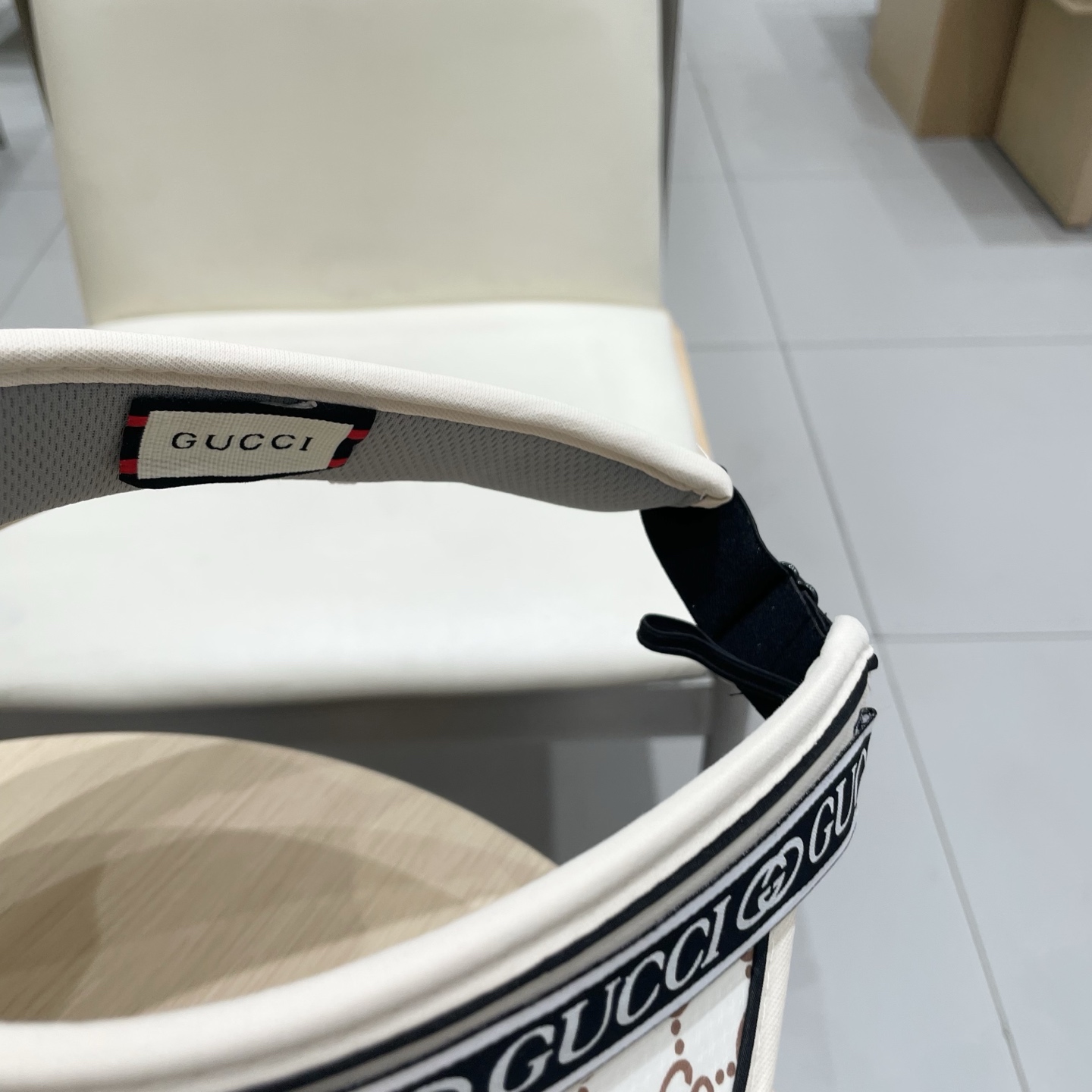   古奇GUCCI爆款专柜同步专柜款遮阳帽空顶帽，超方便！好搭！出街必备