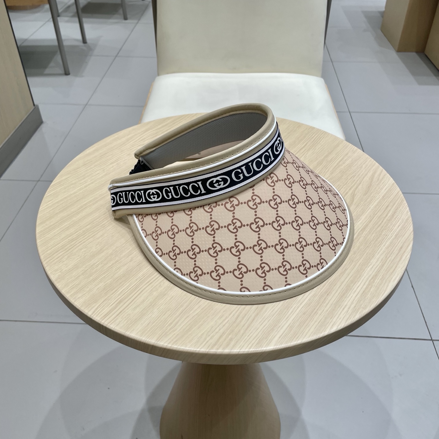   古奇GUCCI爆款专柜同步专柜款遮阳帽空顶帽，超方便！好搭！出街必备