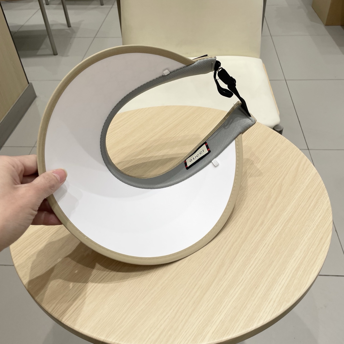   古奇GUCCI爆款专柜同步专柜款遮阳帽空顶帽，超方便！好搭！出街必备