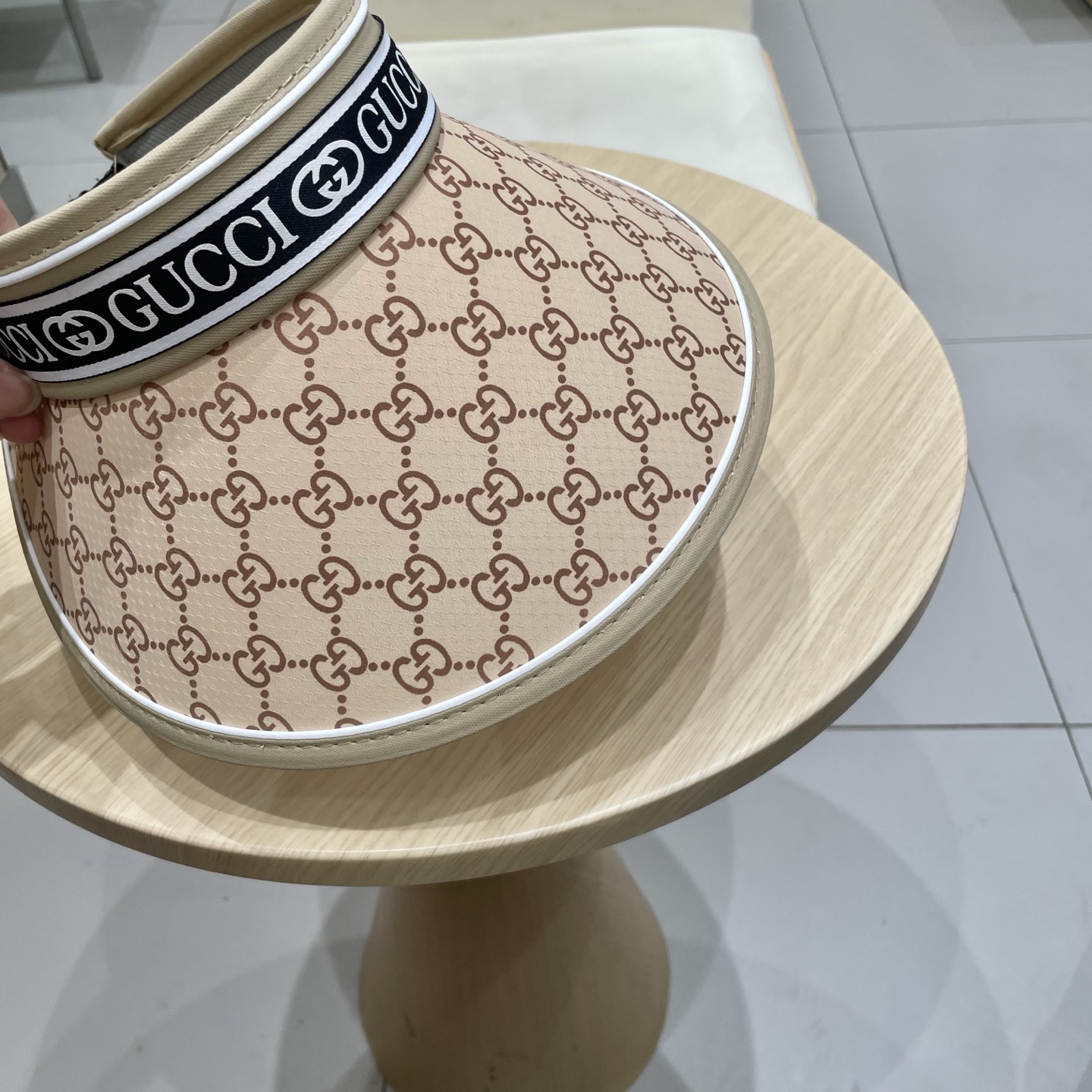   古奇GUCCI爆款专柜同步专柜款遮阳帽空顶帽，超方便！好搭！出街必备