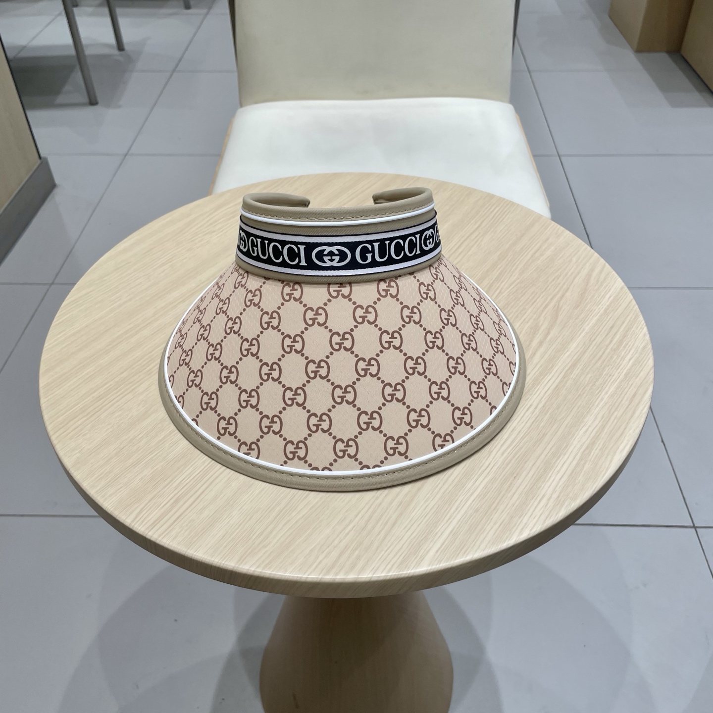   古奇GUCCI爆款专柜同步专柜款遮阳帽空顶帽，超方便！好搭！出街必备