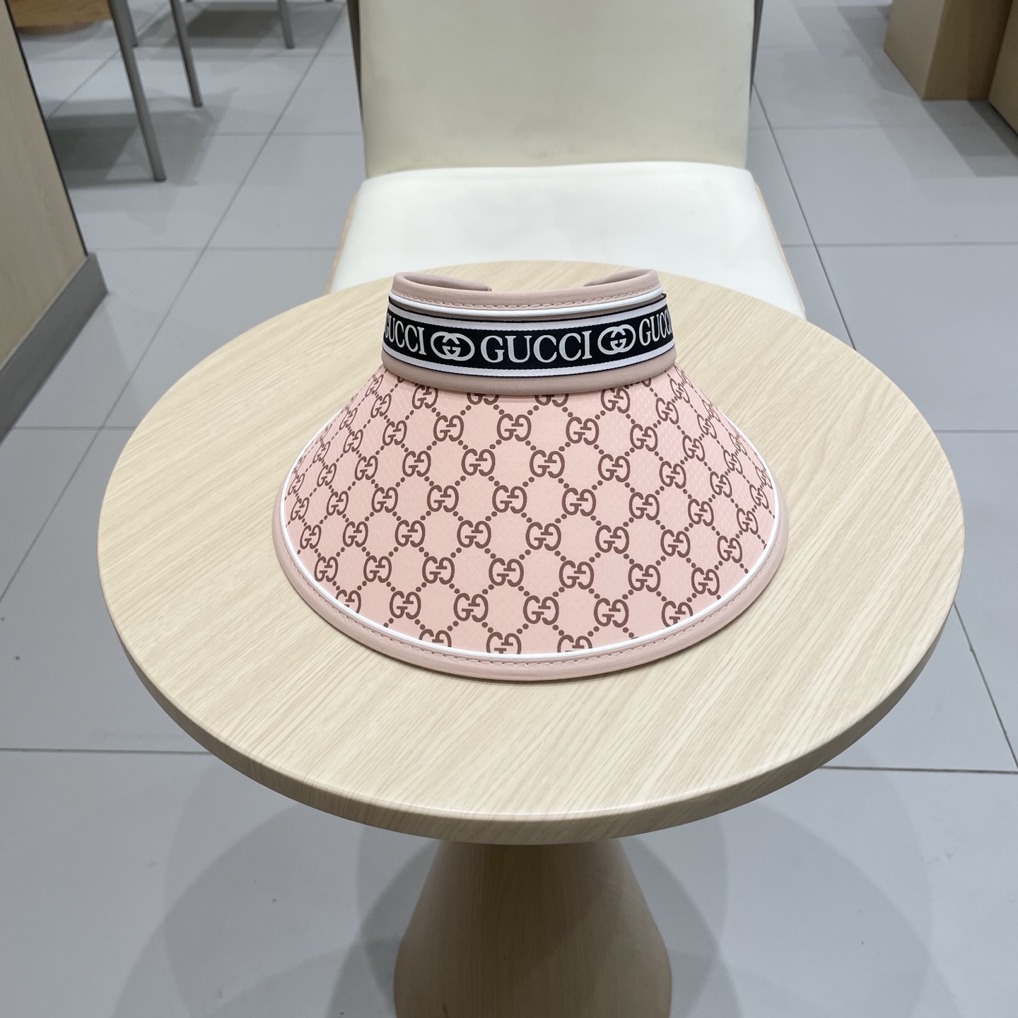   古奇GUCCI爆款专柜同步专柜款遮阳帽空顶帽，超方便！好搭！出街必备