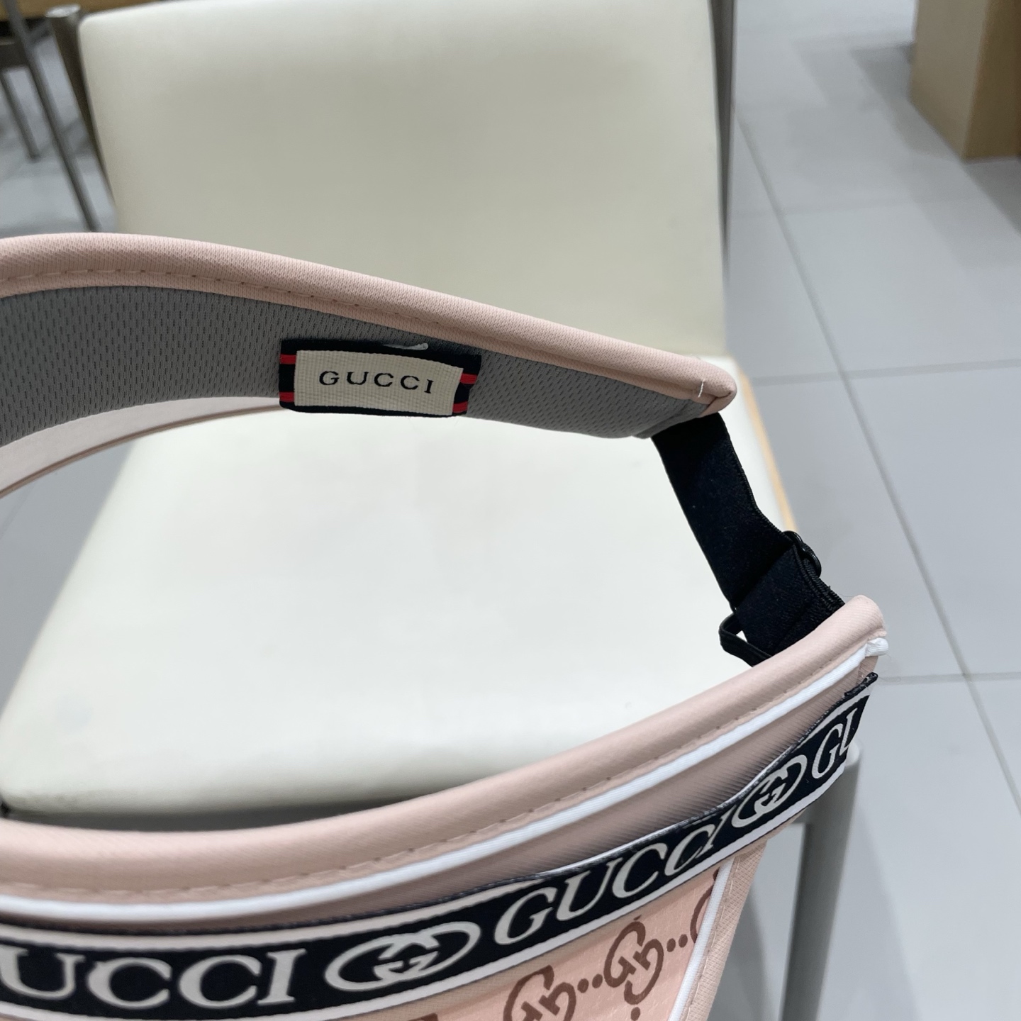   古奇GUCCI爆款专柜同步专柜款遮阳帽空顶帽，超方便！好搭！出街必备