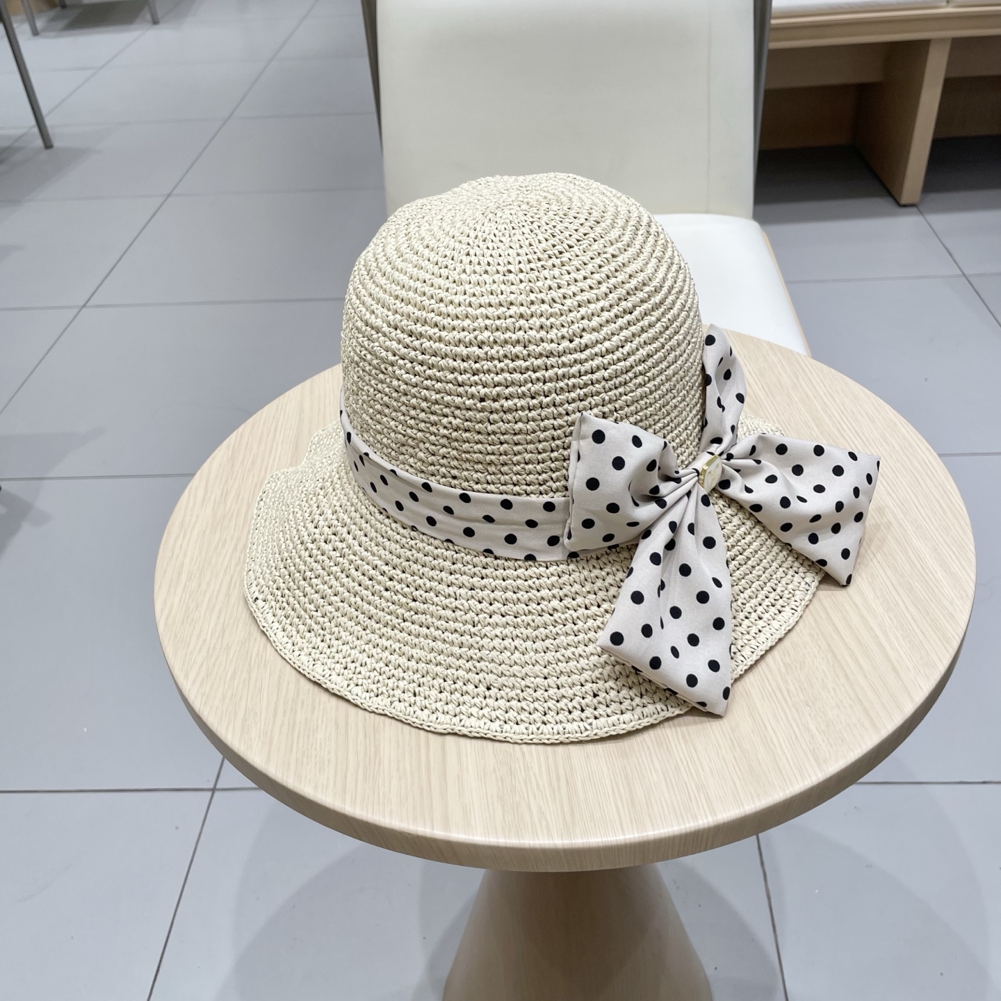 🧢路易威登棒球帽 LouisVuitton😍夏季优雅蝴蝶结飘带草帽女士百搭新韩版大檐沙滩帽防紫外线遮阳帽
