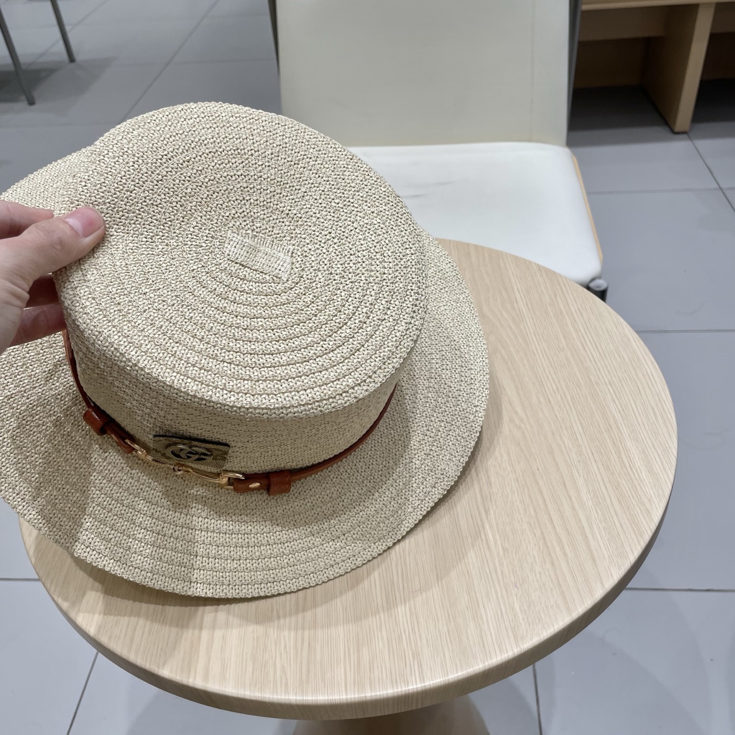     Gucci古奇2025新款草帽，名媛风遮阳帽，，旅游出街必备