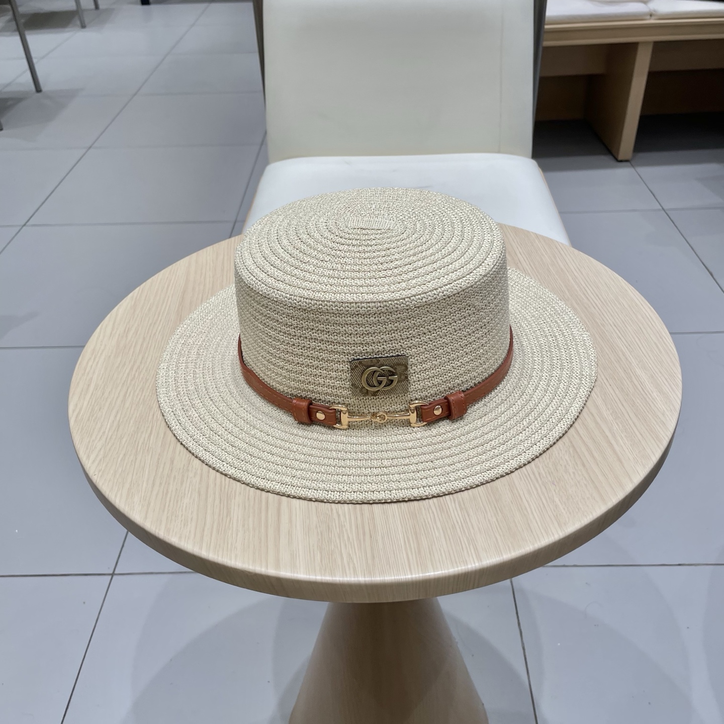     Gucci古奇2025新款草帽，名媛风遮阳帽，，旅游出街必备