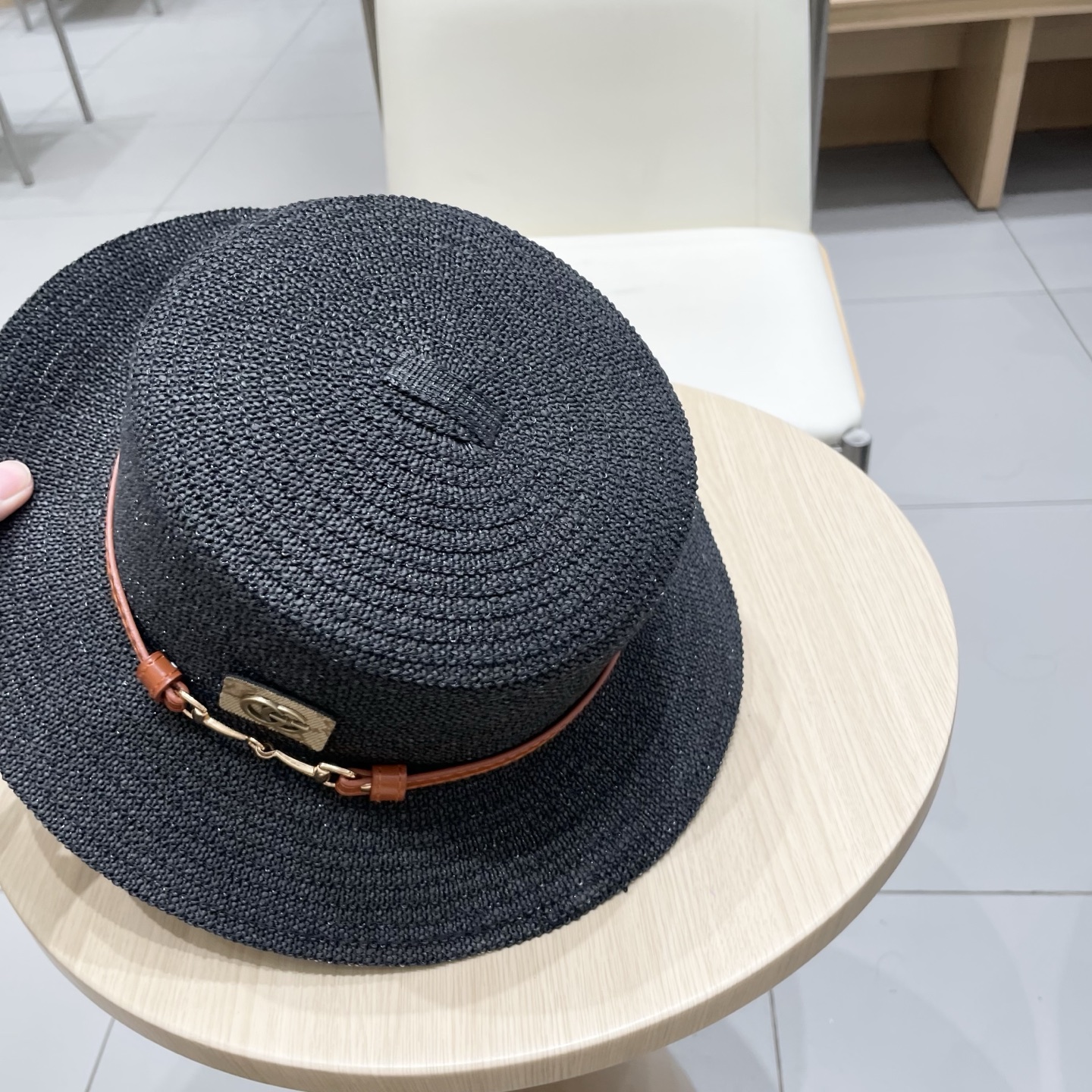     Gucci古奇2025新款草帽，名媛风遮阳帽，，旅游出街必备