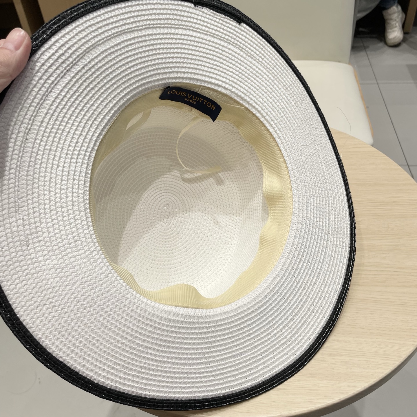 LV路易威登新款草帽，平顶礼帽，头围57cm