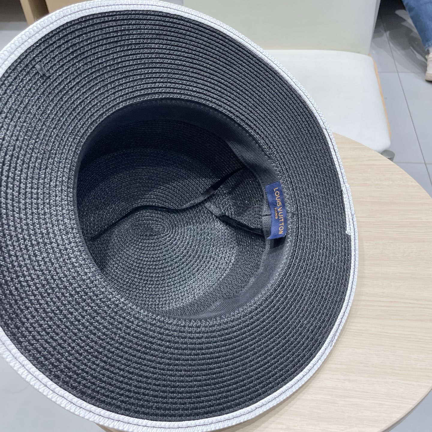 LV路易威登新款草帽，平顶礼帽，头围57cm