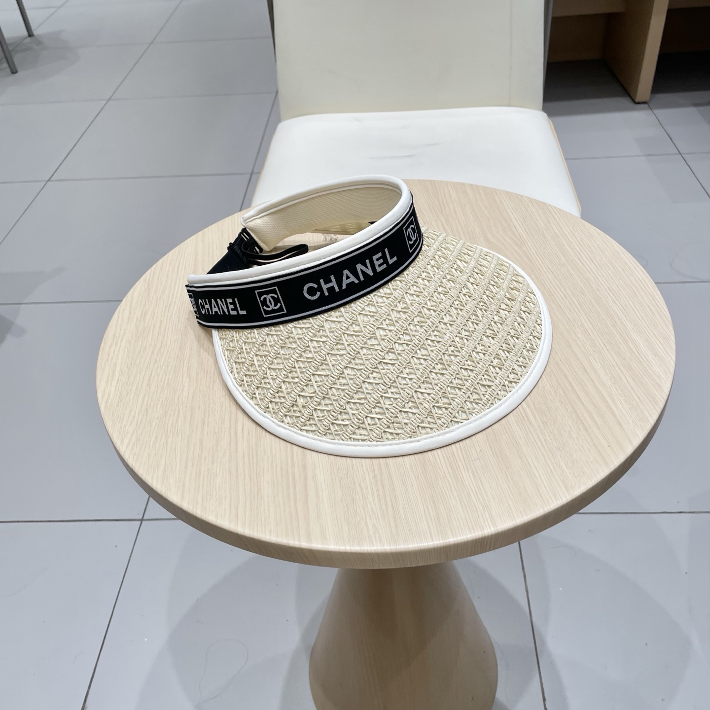  香奈儿轻奢名媛风空顶帽 小仙女发箍空顶哦！透气不闷头…夏季必备