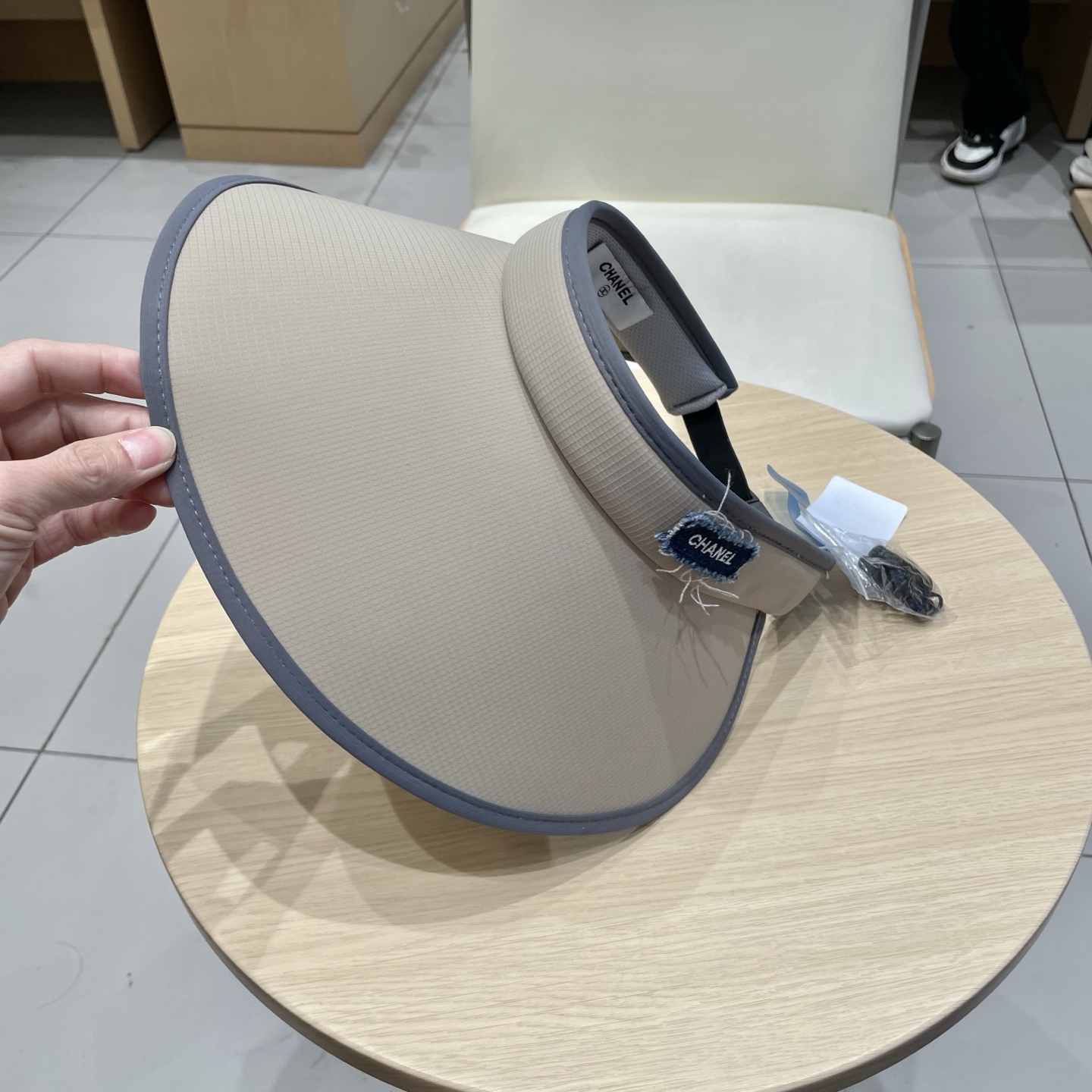  普拉达Prada新款牛仔棒球帽 鸭舌帽，戏水牛仔帽，头围57cm