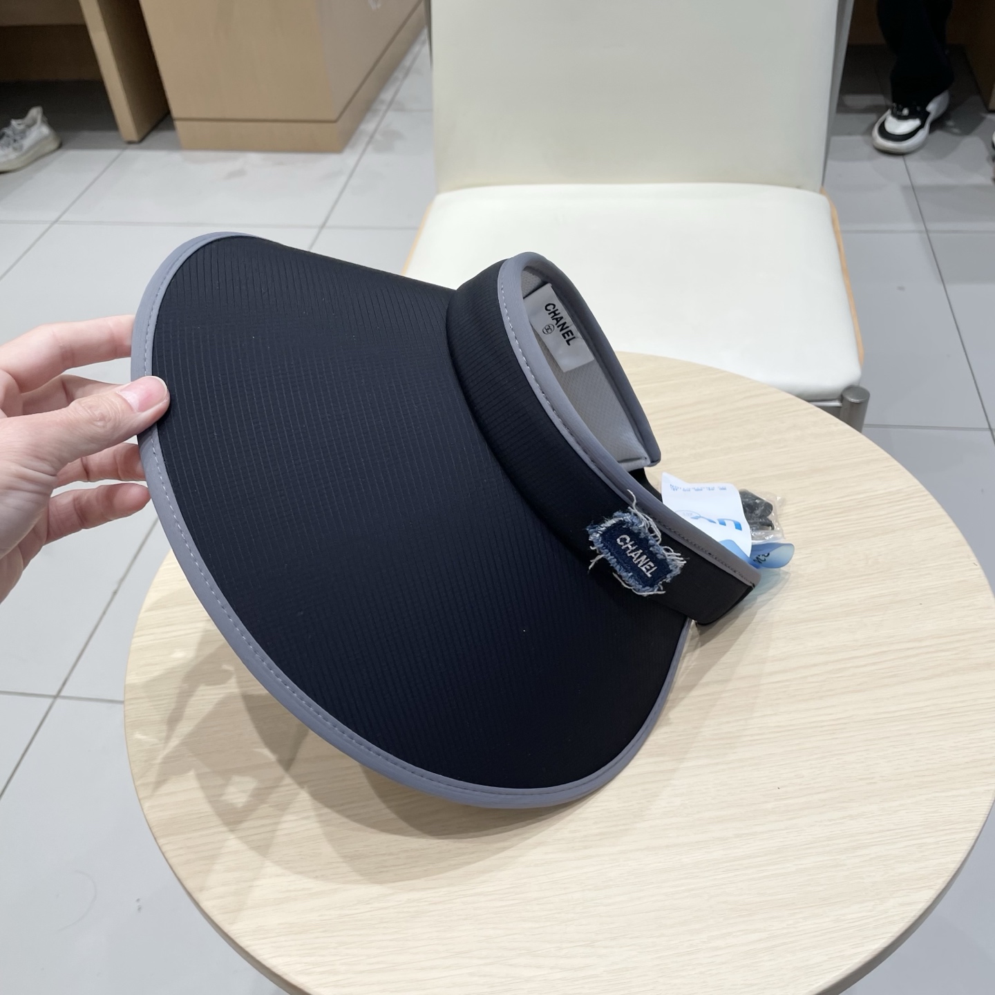  普拉达Prada新款牛仔棒球帽 鸭舌帽，戏水牛仔帽，头围57cm