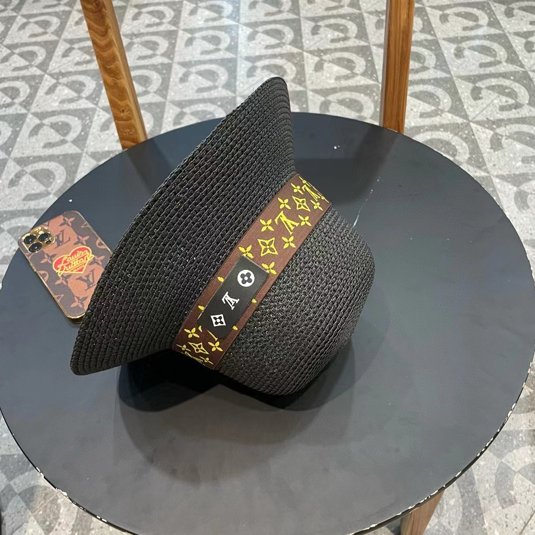 塞琳celien新款草帽，平顶水桶礼帽，头围57cm