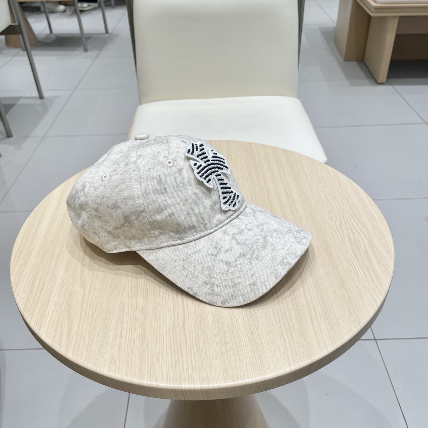  克罗心复古水洗灰皮标十字架棒球帽子休闲防晒男女遮阳帽情侣街头鸭舌帽