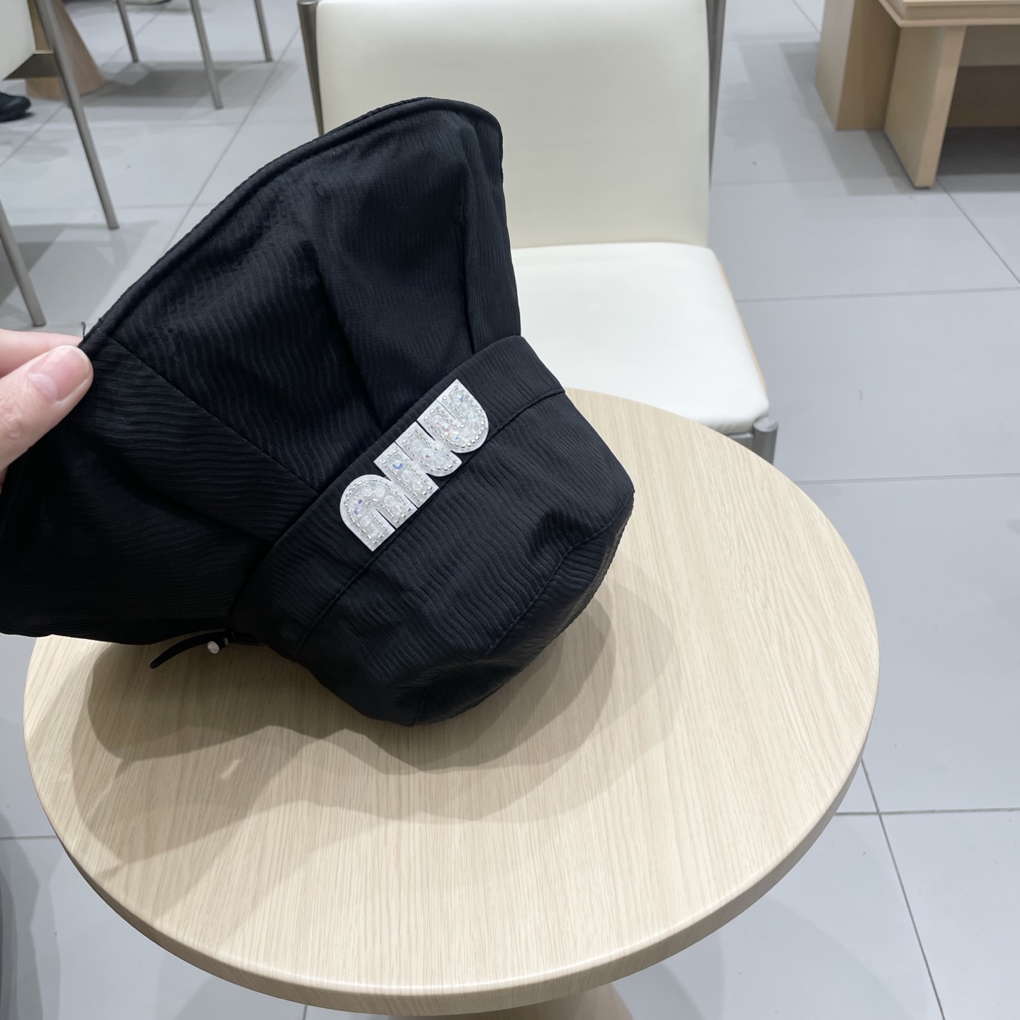   缪缪miumiu2025新款大帽檐防晒渔夫帽女夏季遮阳帽遮脸太阳帽户外出游显脸小