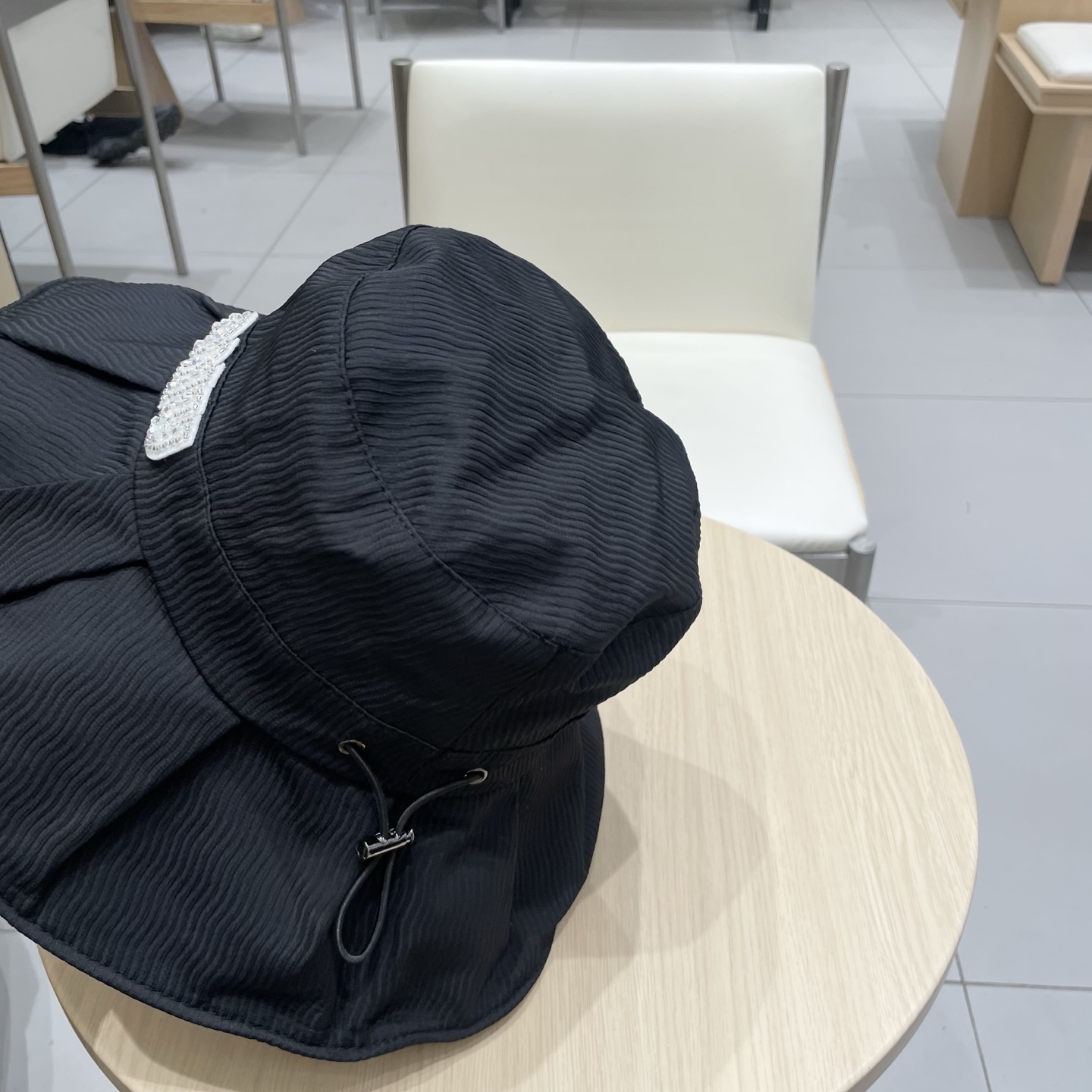   缪缪miumiu2025新款大帽檐防晒渔夫帽女夏季遮阳帽遮脸太阳帽户外出游显脸小