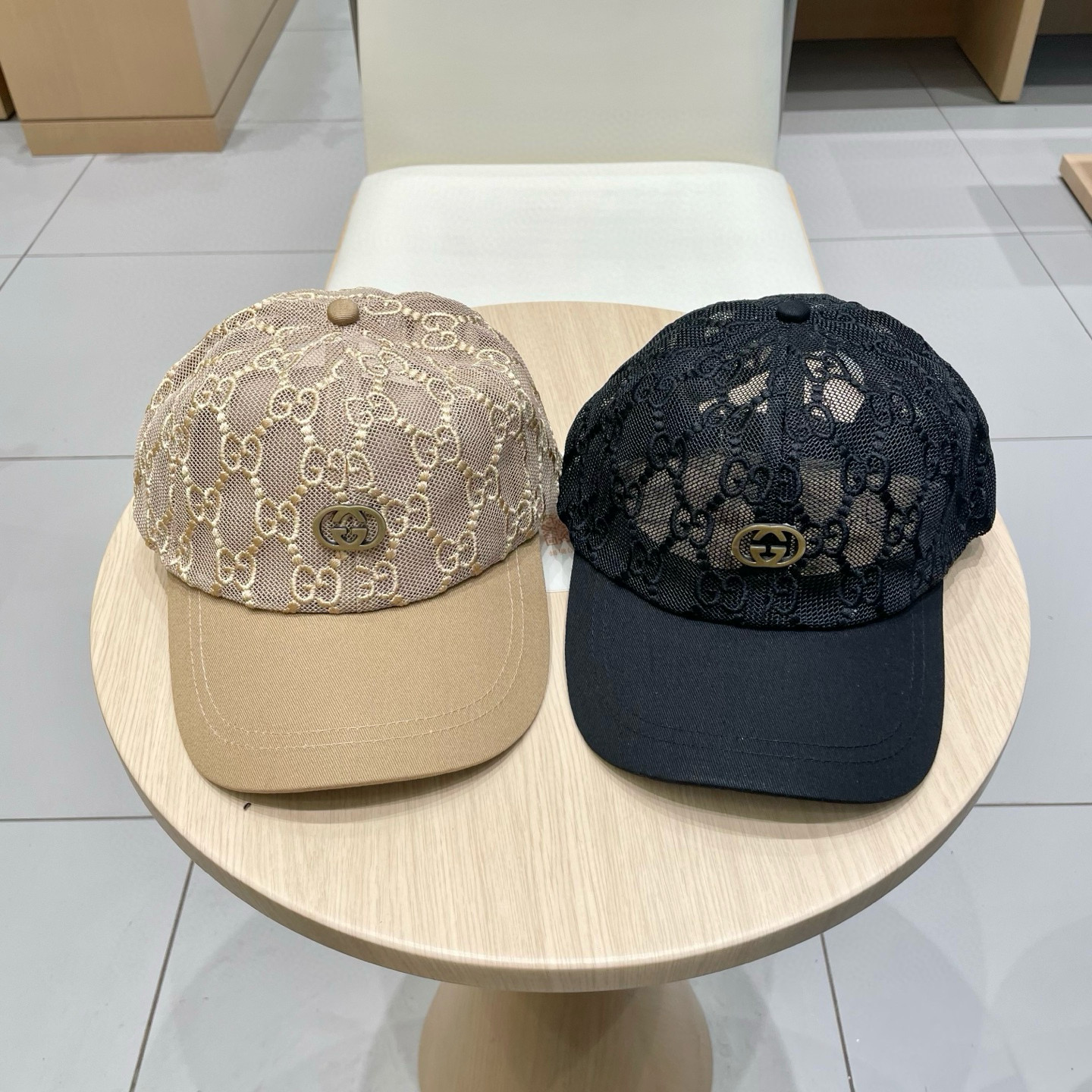  原单品质
GUCCI古奇渔夫帽👒官网新品Gucci棒球帽🧢火爆来袭 工艺非常精美 高档大气上档次！低调