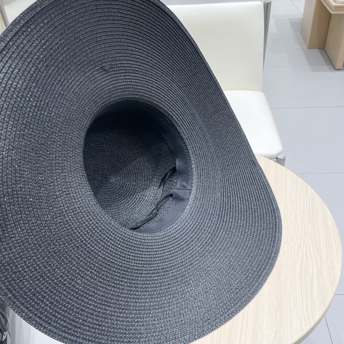  alo草帽圆顶大檐帽礼帽，遮阳草帽，头围57cm