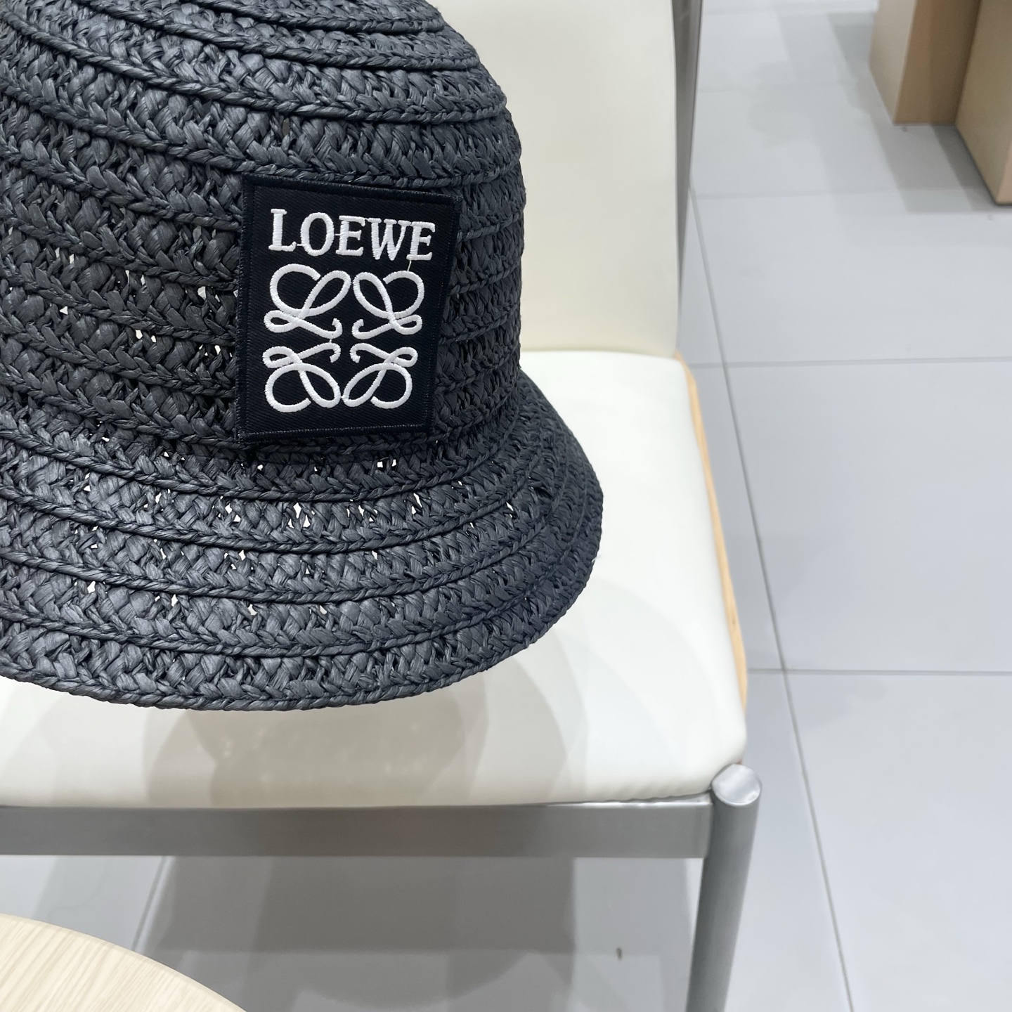  LOEWE罗意威新款草帽，纯手钩草帽，可折叠，出游必备单品，头围57cm