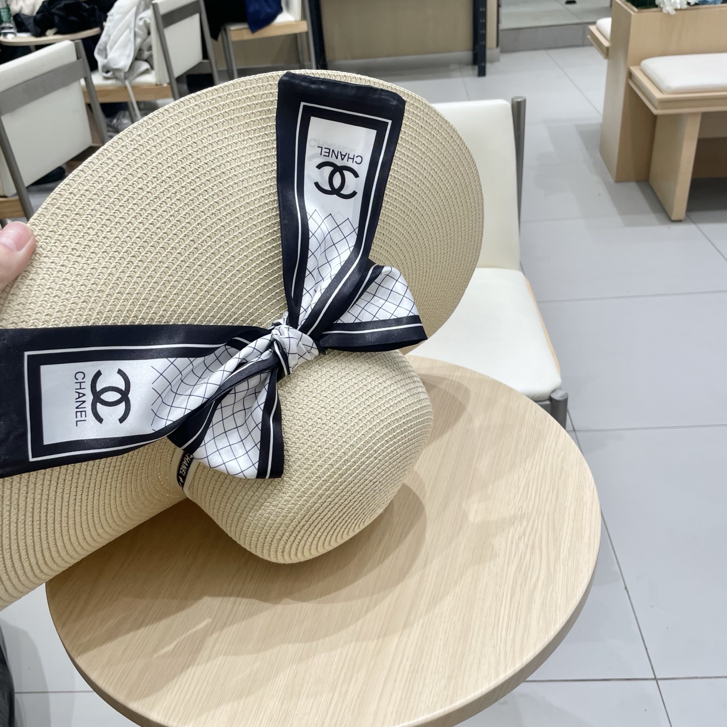  新款草帽，草编帽，大帽檐草帽，遮阳沙滩帽头围57cm