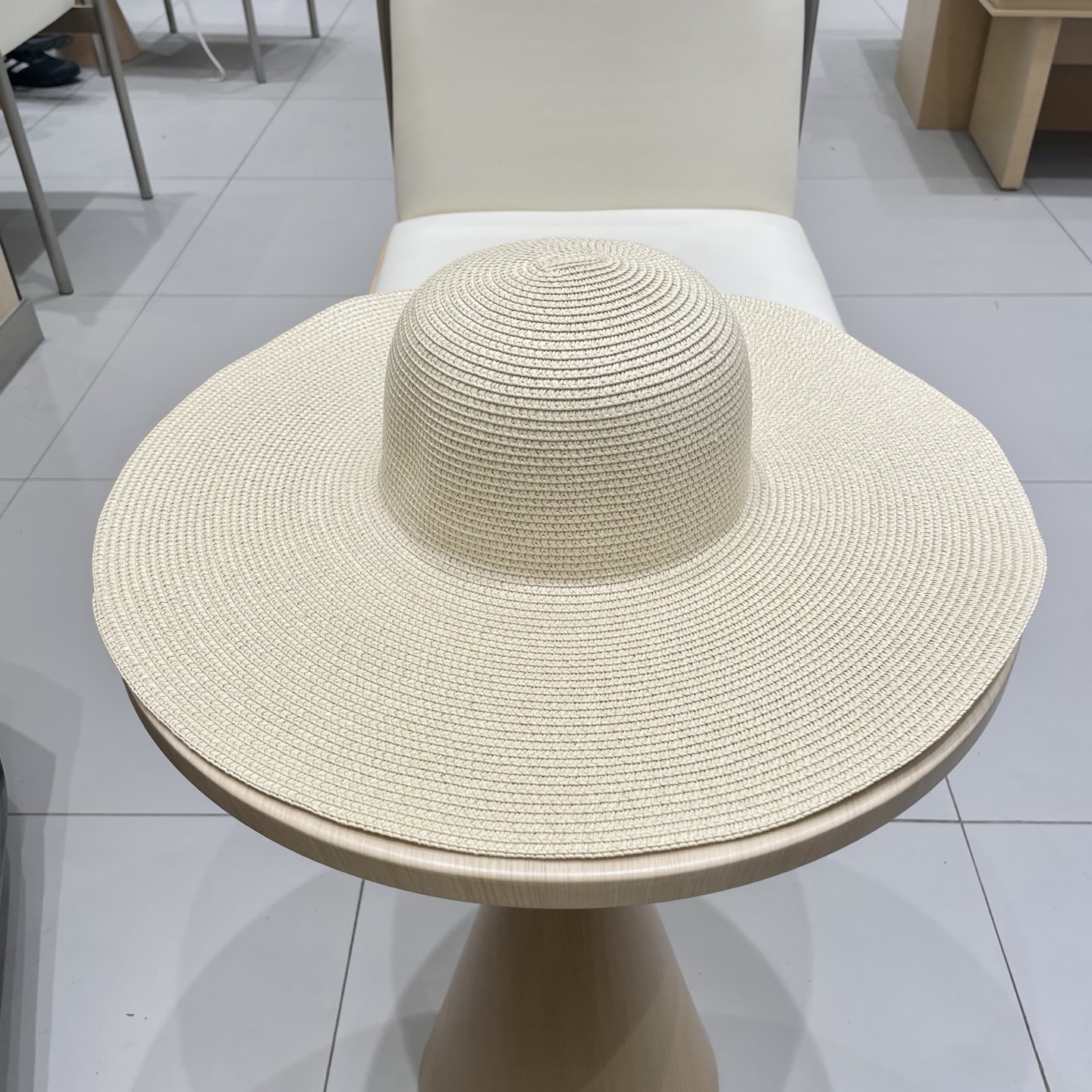  Gucci古奇定制草色草帽女夏季旅游沙滩帽大帽檐遮阳帽子海边度假防晒太阳帽