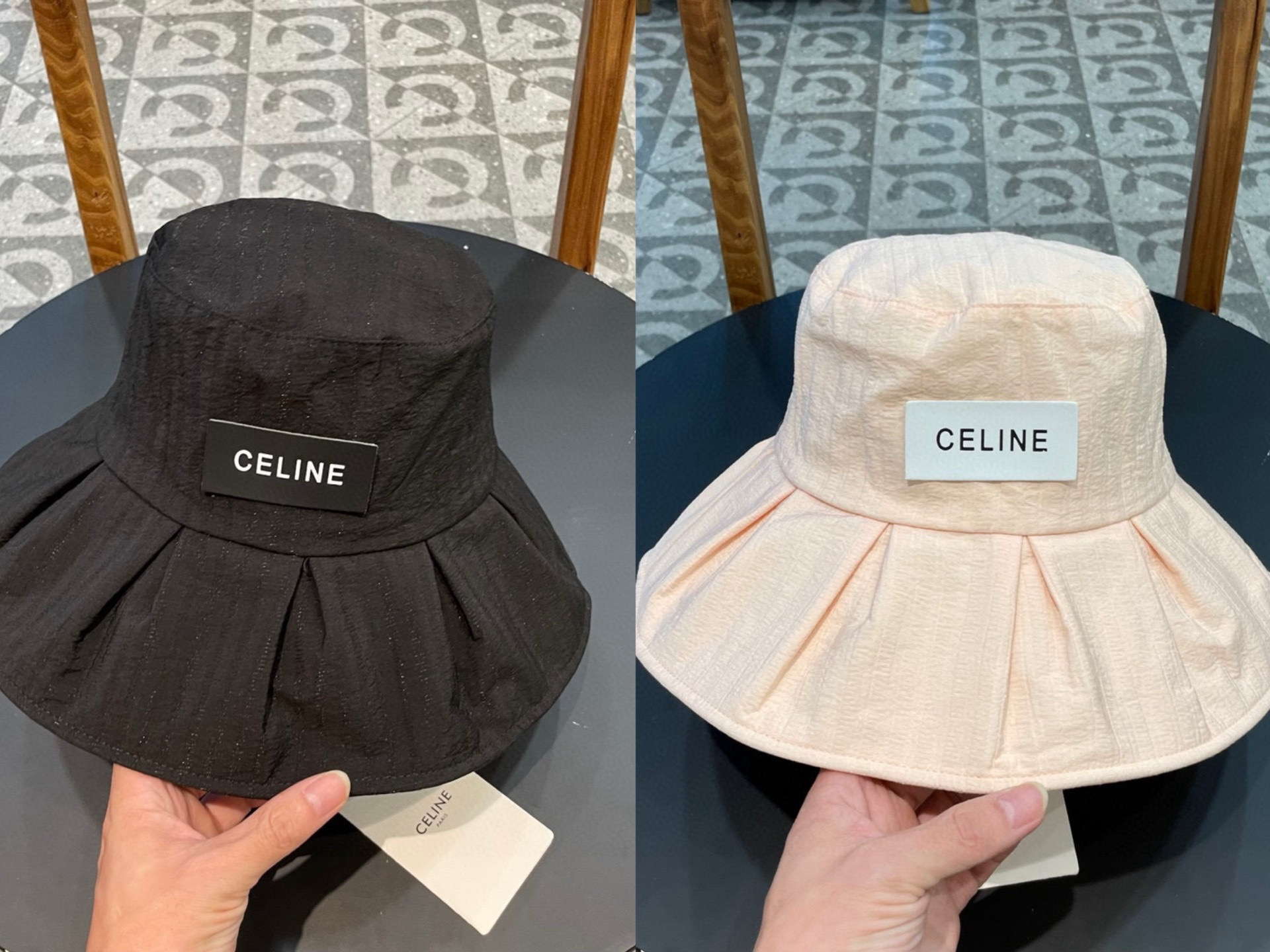 【CELINE塞琳】新款小香风渔夫帽，新款上架，百搭简约大方，今年最火爆