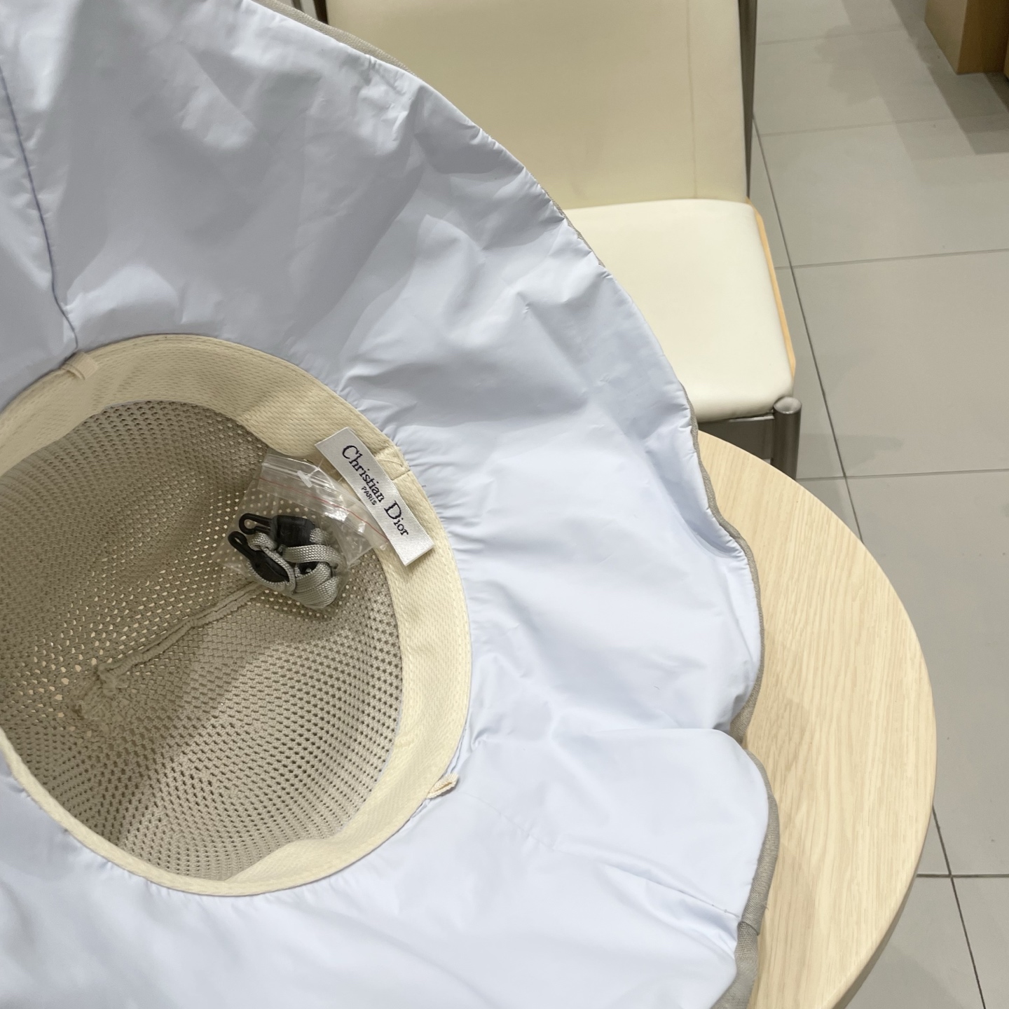 dior迪奥蝴蝶结防晒帽女2025新款防紫外线帽子旅行盆帽可折叠遮阳帽夏