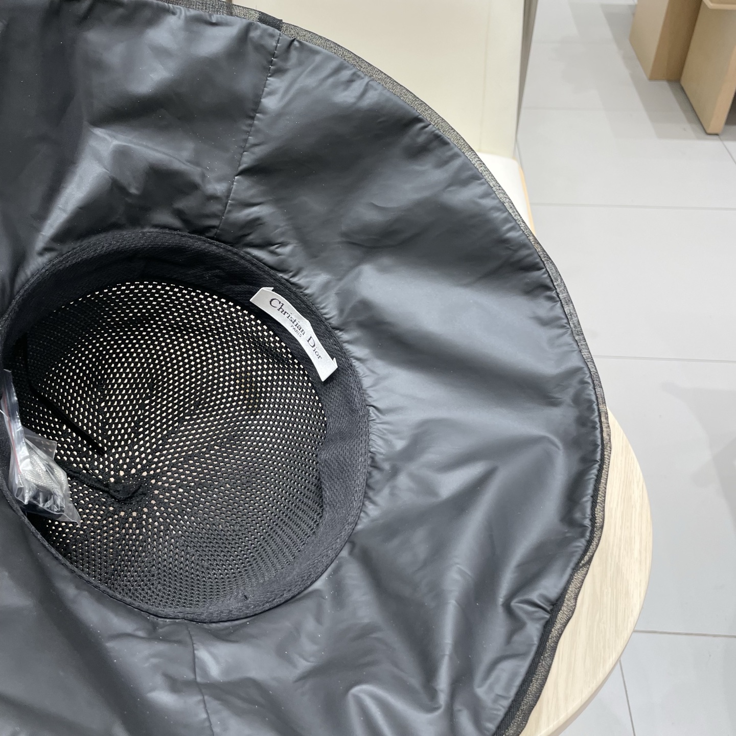 dior迪奥蝴蝶结防晒帽女2025新款防紫外线帽子旅行盆帽可折叠遮阳帽夏