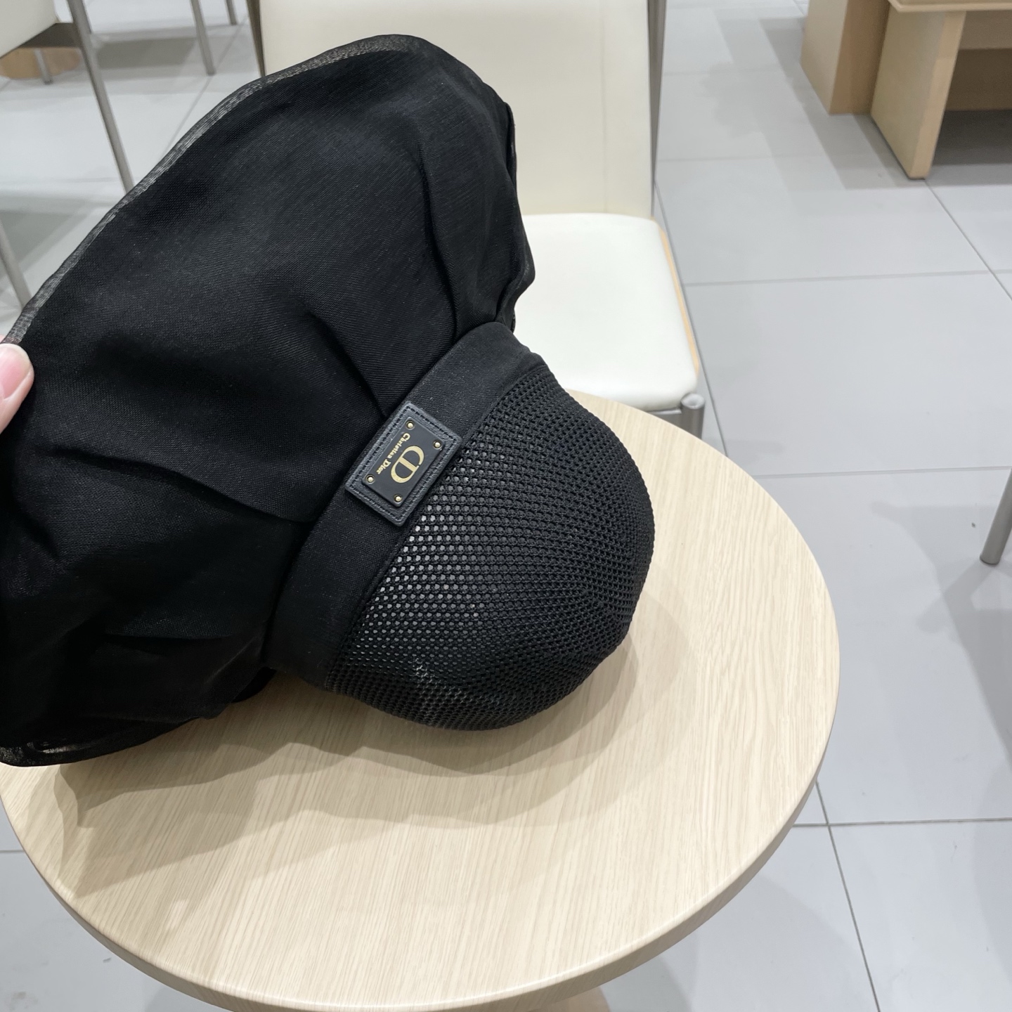 dior迪奥蝴蝶结防晒帽女2025新款防紫外线帽子旅行盆帽可折叠遮阳帽夏