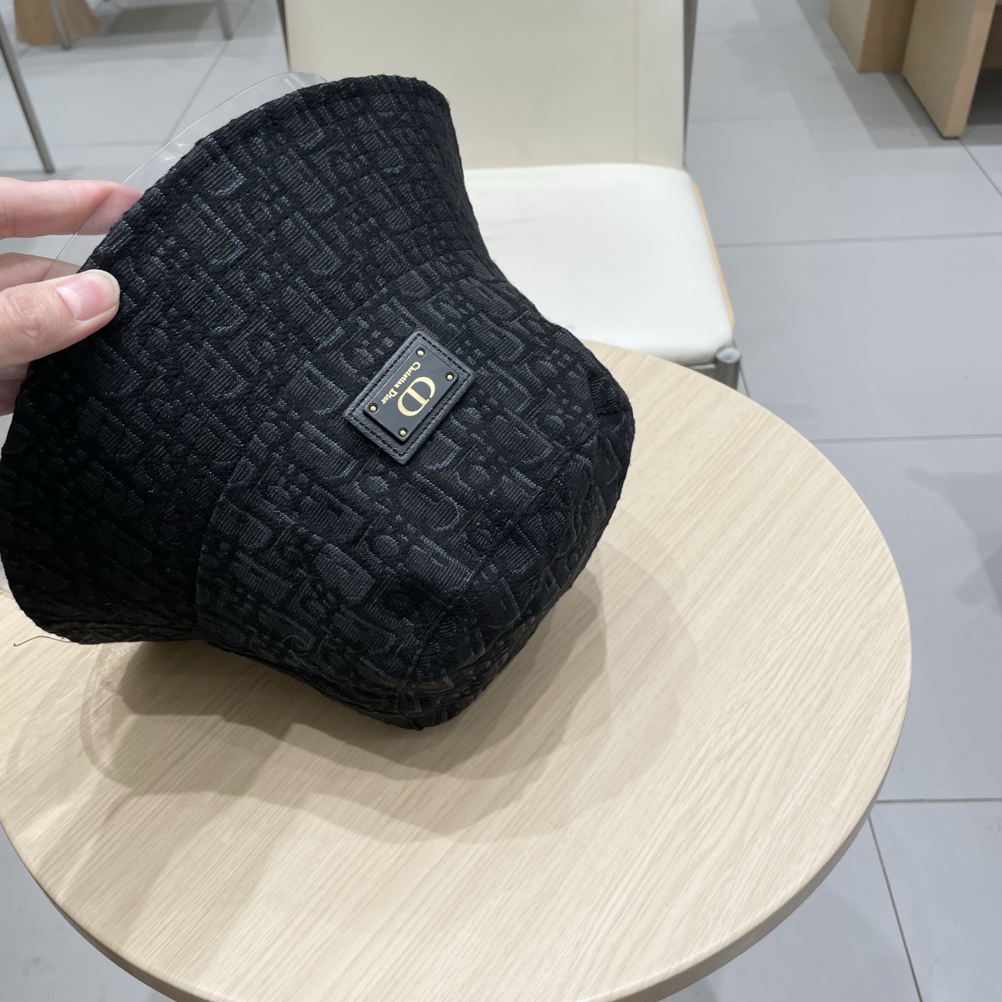  原单品质  迪奥DIOR】官网同步上线 韩版新款英式运动款重工定制款11原单品质 男女通用渔夫帽 绵麻