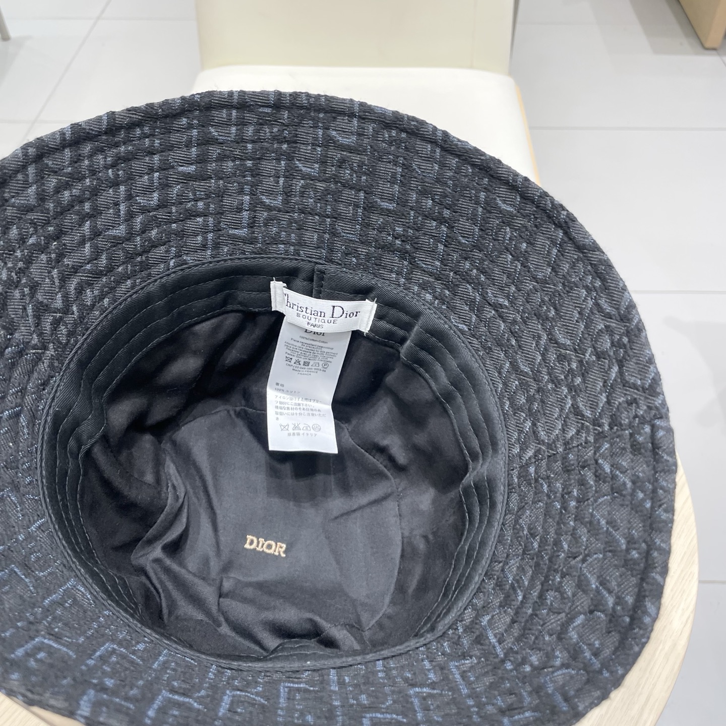  原单品质  迪奥DIOR】官网同步上线 韩版新款英式运动款重工定制款11原单品质 男女通用渔夫帽 绵麻