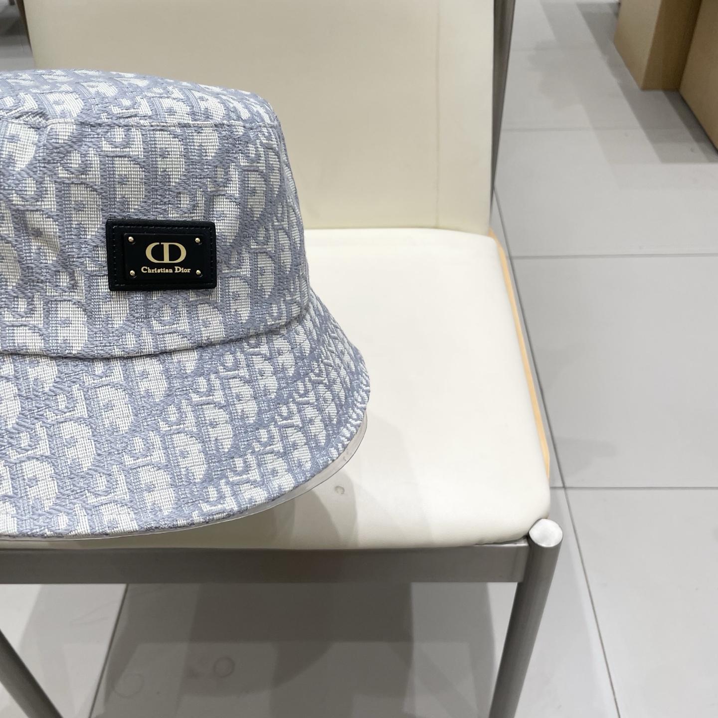  原单品质  迪奥DIOR】官网同步上线 韩版新款英式运动款重工定制款11原单品质 男女通用渔夫帽 绵麻