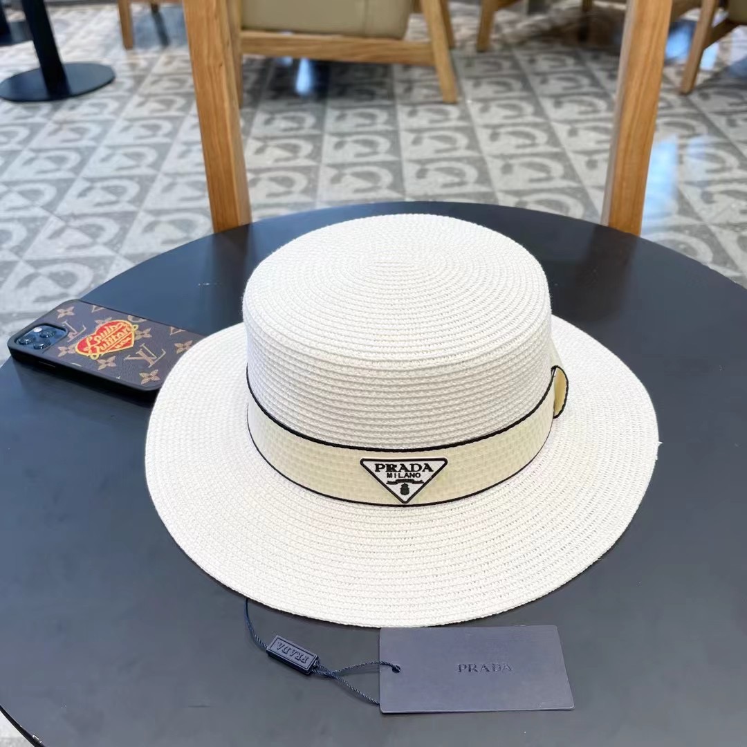 NO:362010,【PRADA】New straw hat, a must-have for the best combination when going out, buy it now!  Hat Straw Hat Fisherman Hat Baseball Hat Knitted Hats, Hats, Prada, Prada, espadrilles, hats【PRADA普拉达】新款草帽,出街必备超好搭配,赶紧入手！帽子草帽渔夫帽棒球帽针织帽,帽子,prada,prada,espadrilles,hats,hat