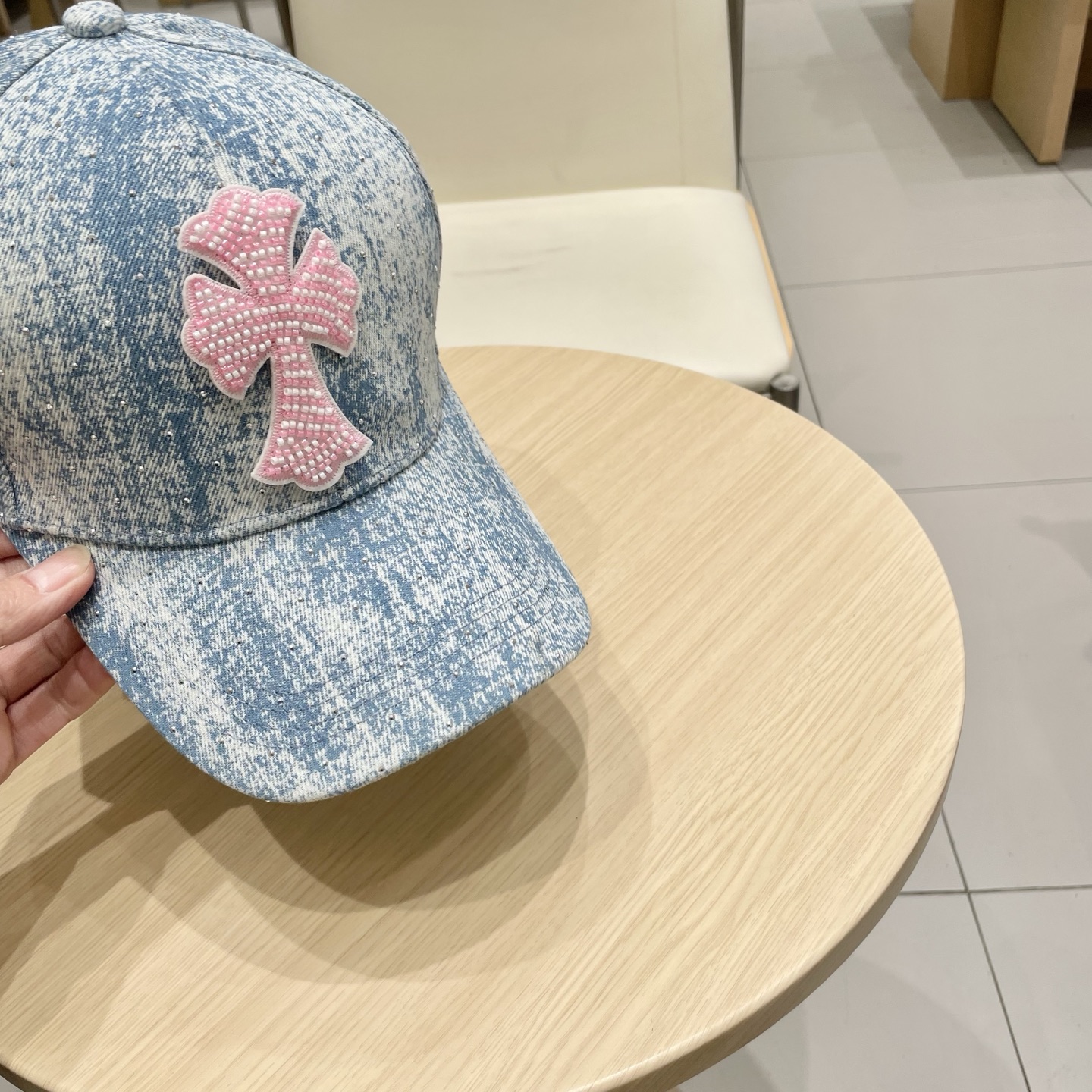  克罗心新款高品质棒球帽，高端定制版！网红时尚博主同款！墙裂推荐！质量巨好！头围57cm