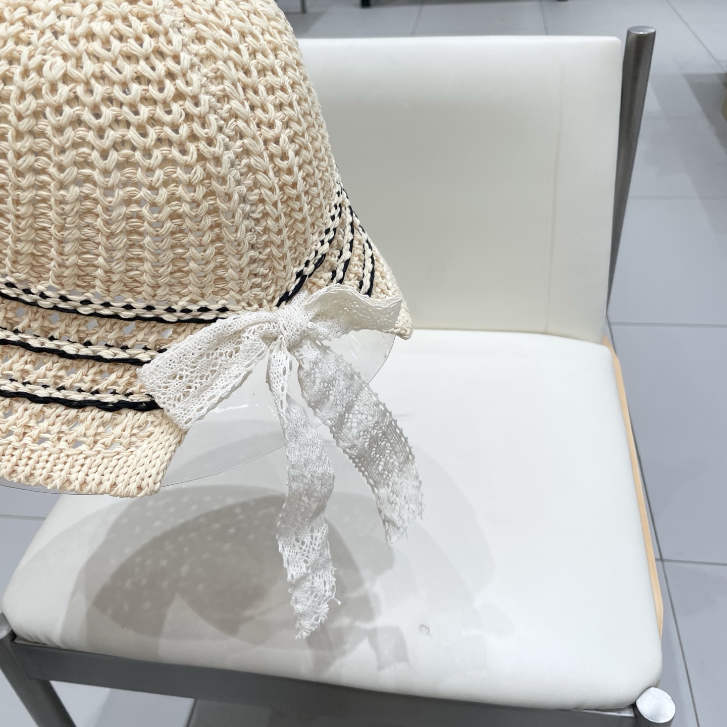  塞琳celine2025年新款时尚渔夫帽女夏季百搭草帽编织防晒帽子