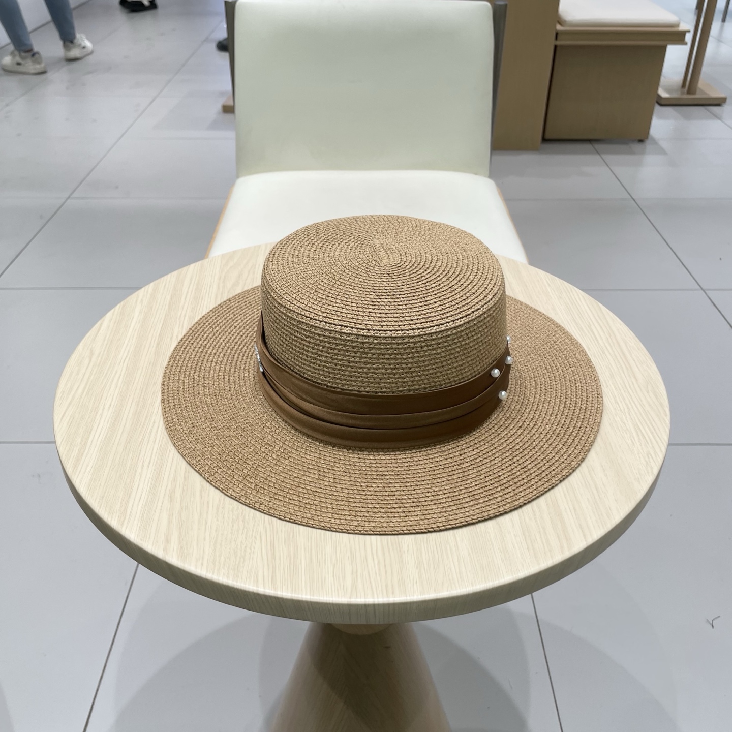  Chanel香奈儿新款草帽，名媛风遮阳帽，头围57cm