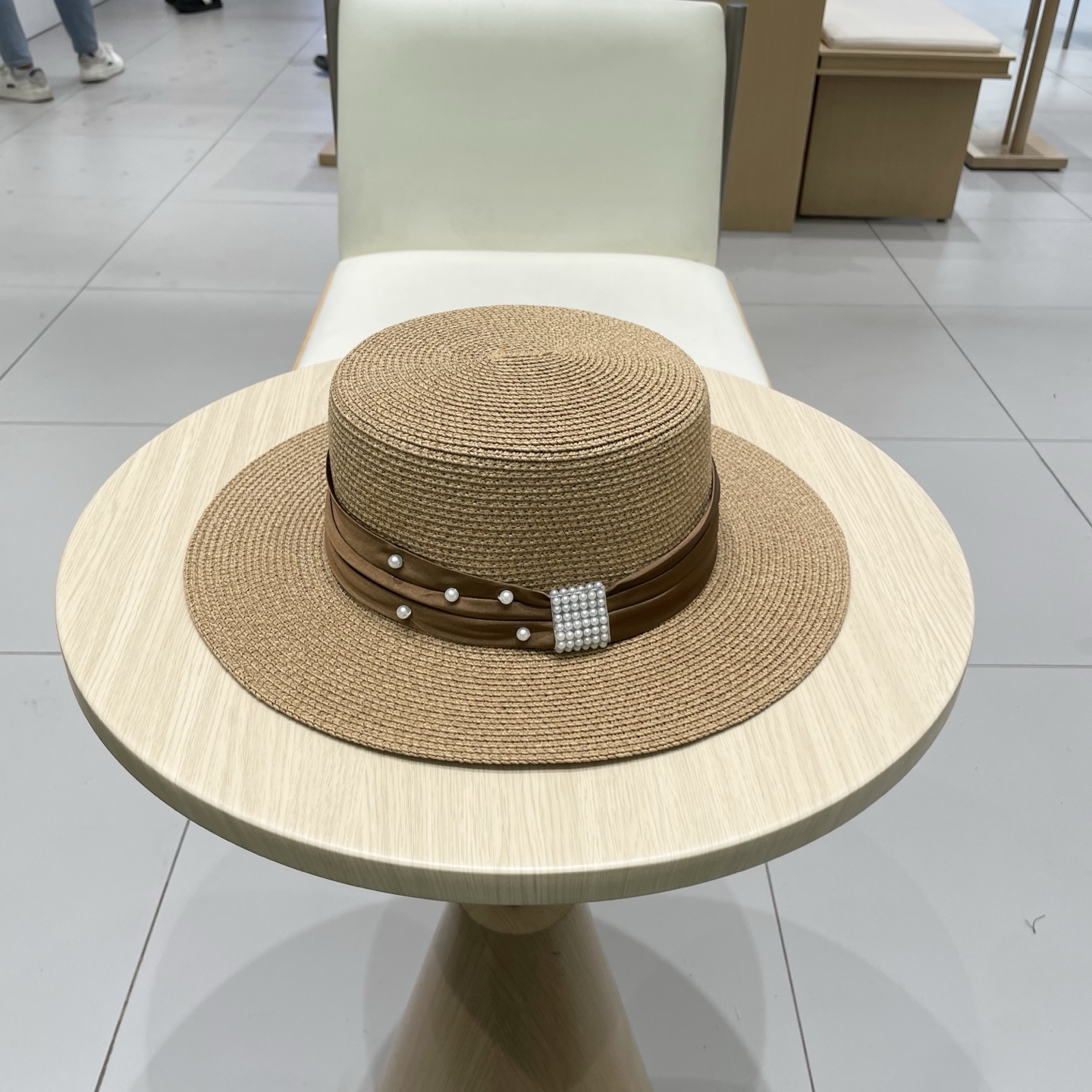  Chanel香奈儿新款草帽，名媛风遮阳帽，头围57cm