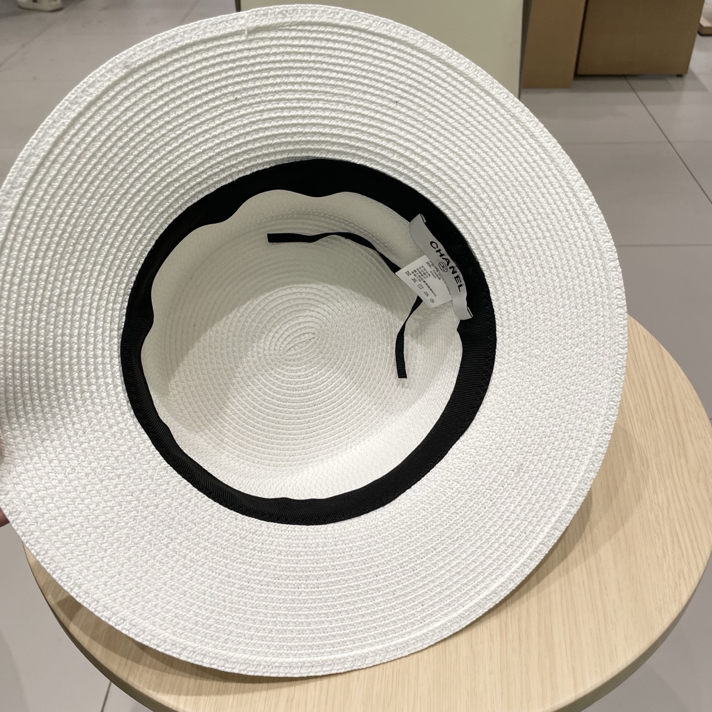  Chanel香奈儿新款草帽，名媛风遮阳帽，头围57cm