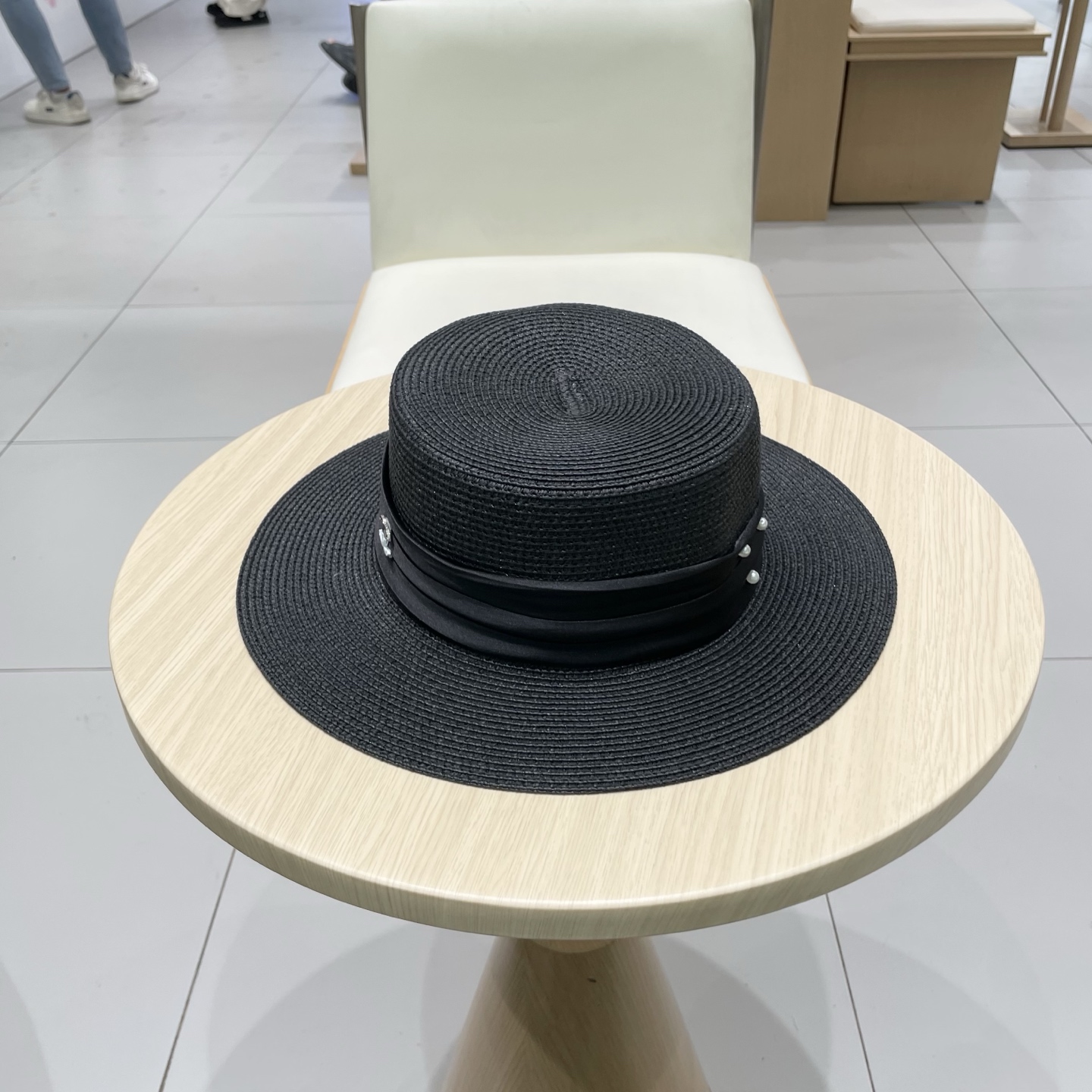  Chanel香奈儿新款草帽，名媛风遮阳帽，头围57cm