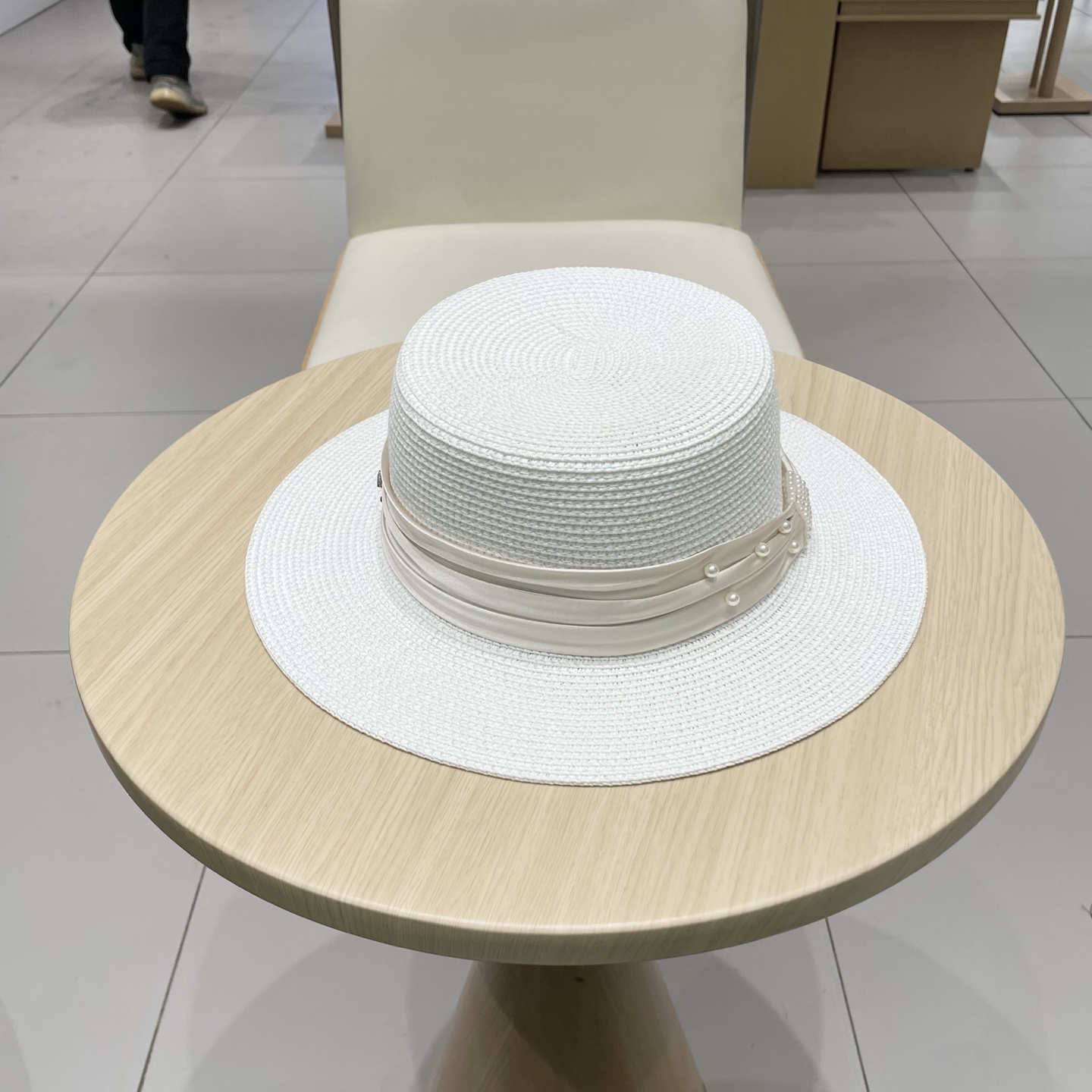  Chanel香奈儿新款草帽，名媛风遮阳帽，头围57cm