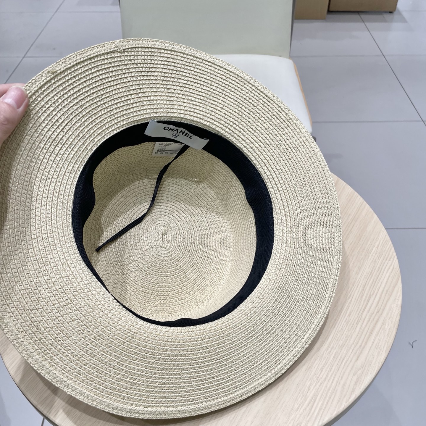  Chanel香奈儿新款草帽，名媛风遮阳帽，头围57cm
