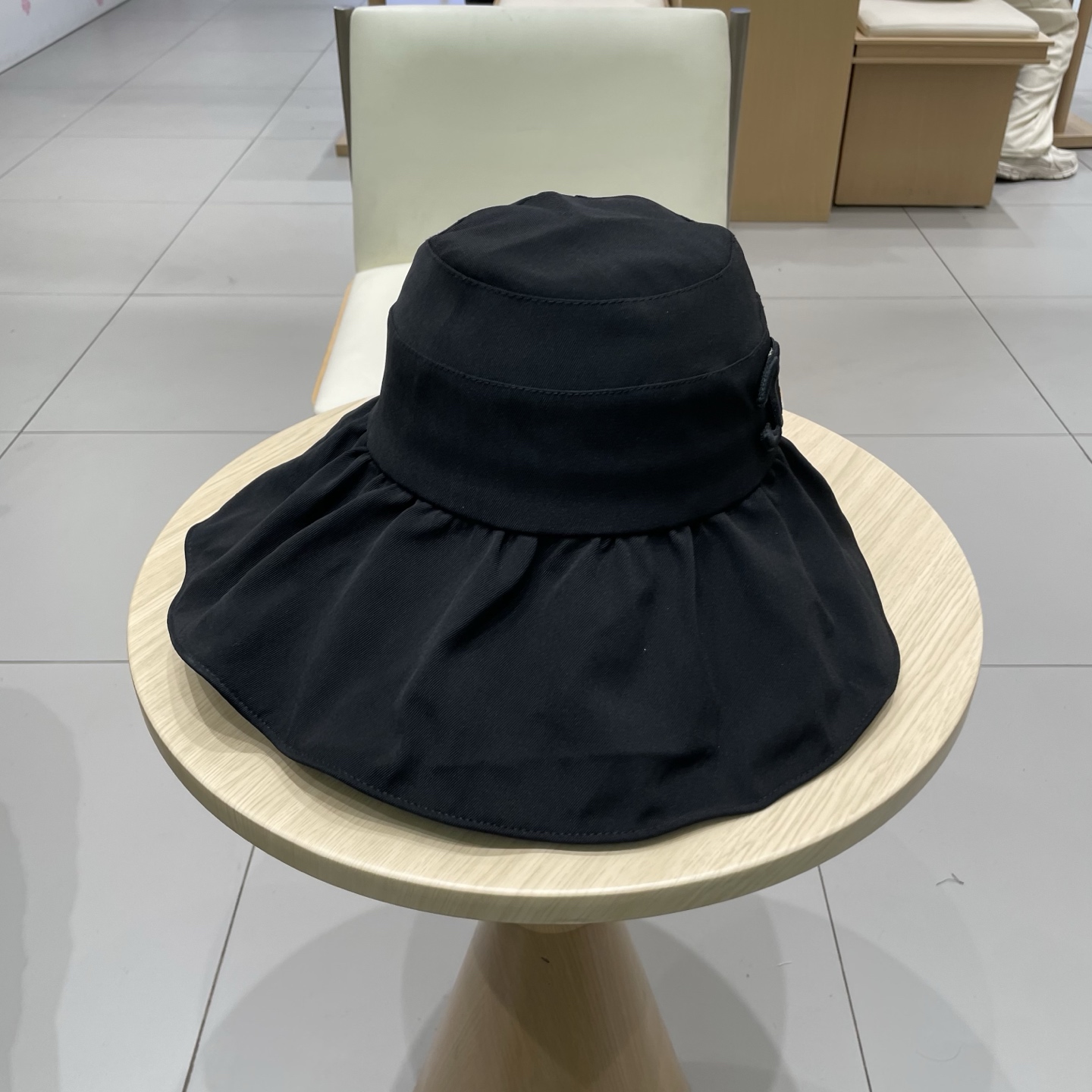  chanel渔夫帽百搭防晒渔夫帽女夏季文艺风休闲蝴蝶结新款遮阳帽显脸小韩版帽子