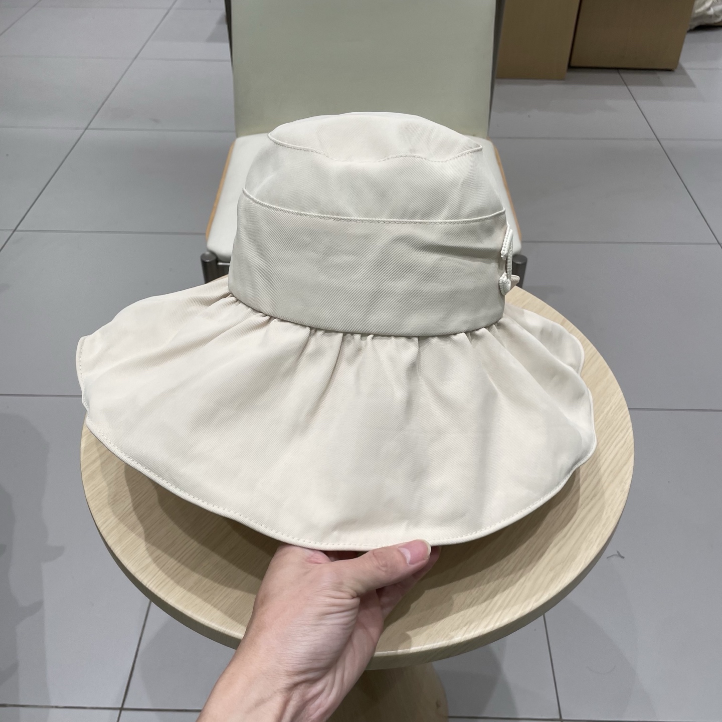  chanel渔夫帽百搭防晒渔夫帽女夏季文艺风休闲蝴蝶结新款遮阳帽显脸小韩版帽子