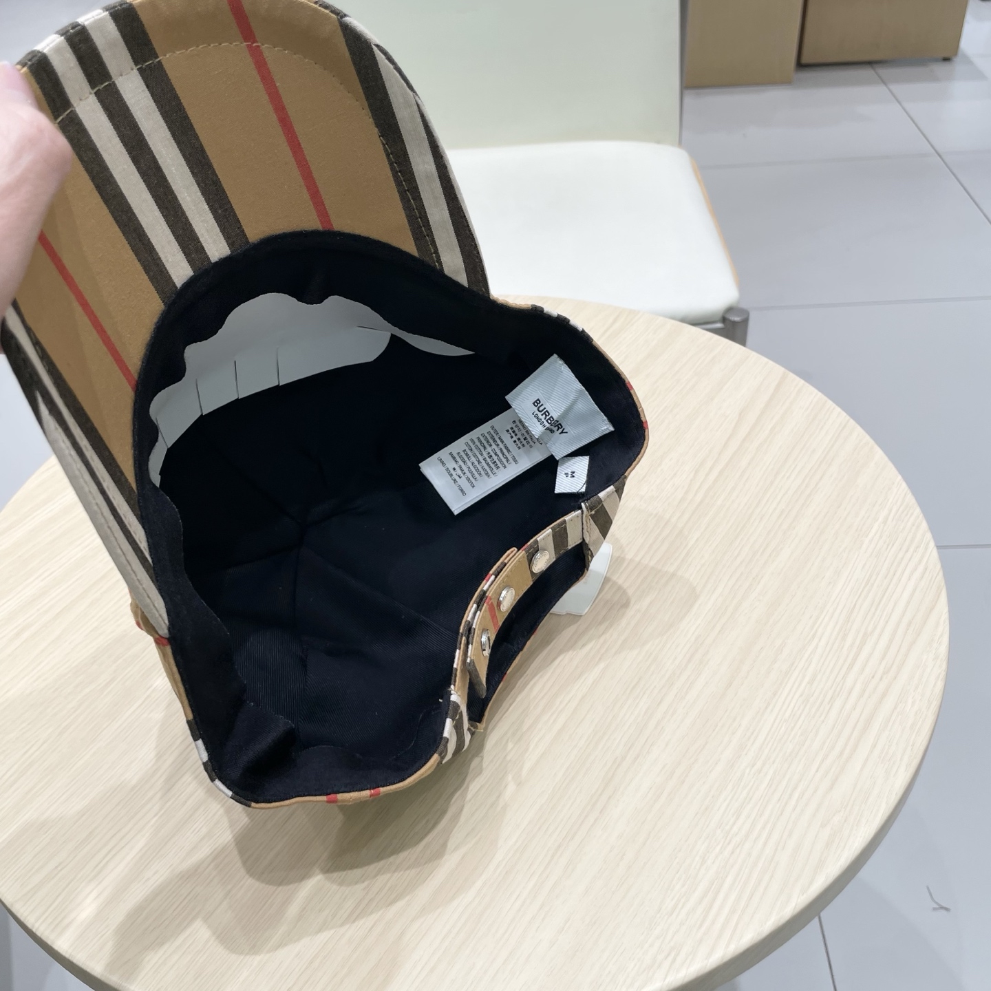   巴宝莉Burberry男女同款  徽标logo棒球帽子 博柏利