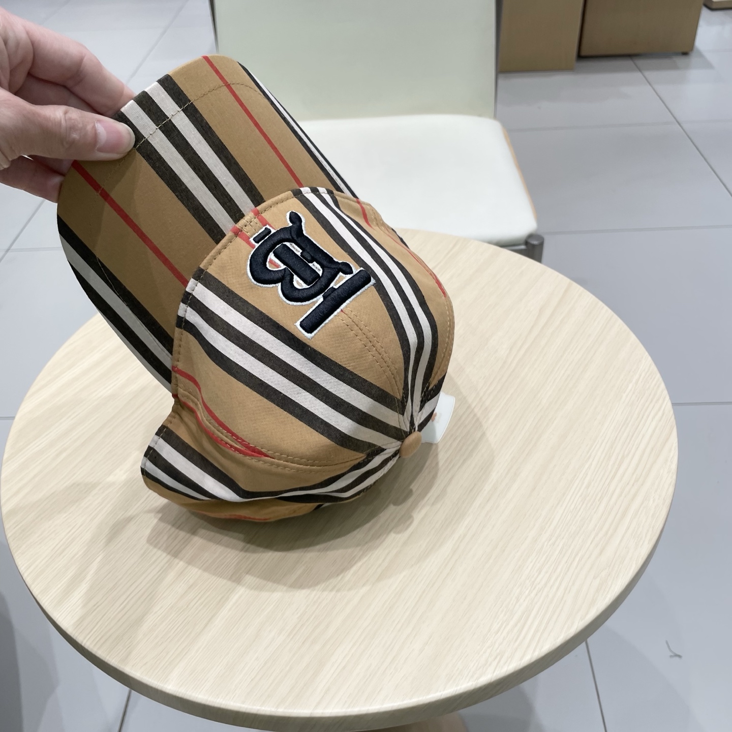   巴宝莉Burberry男女同款  徽标logo棒球帽子 博柏利