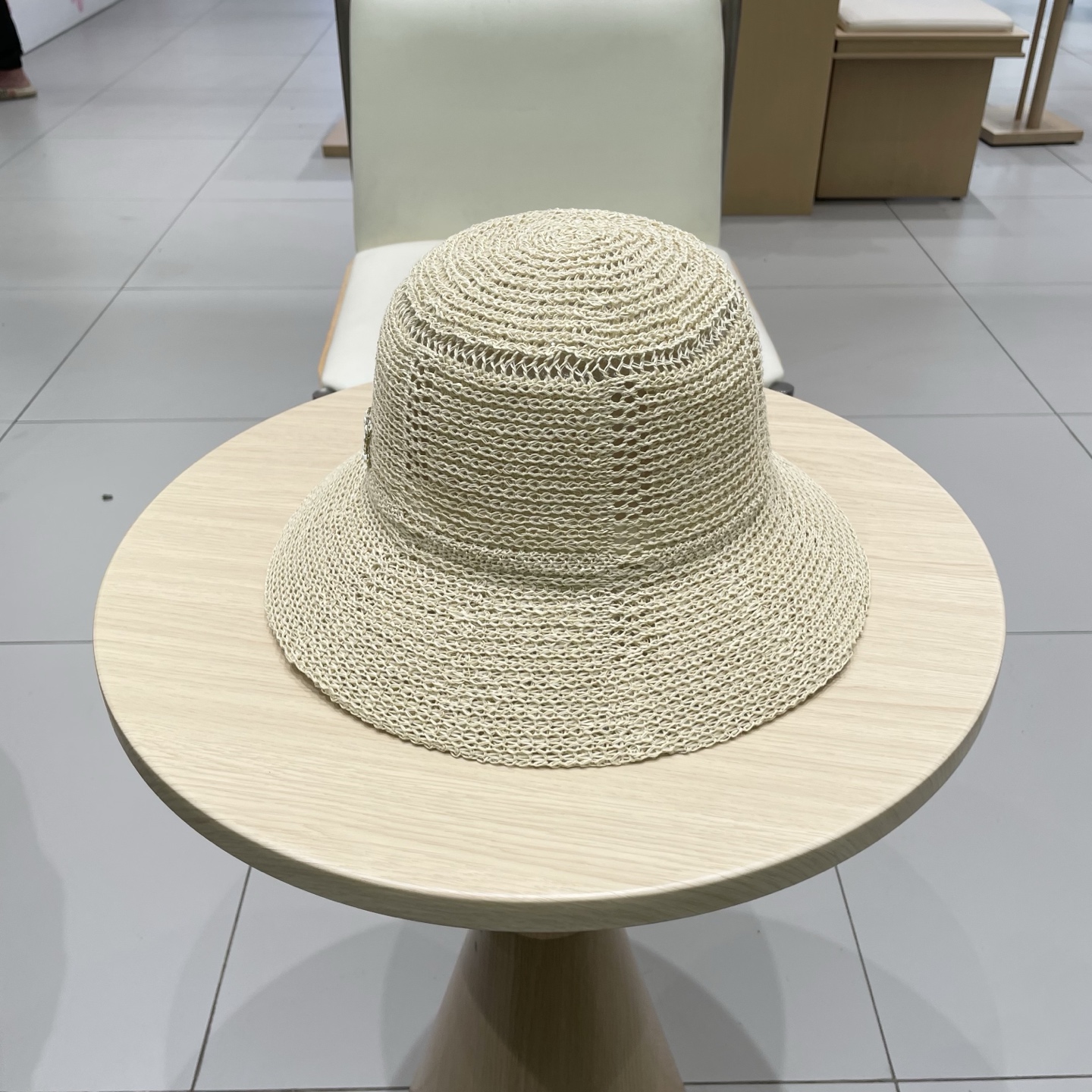  chanel香奈儿2025热销高品质ins遮阳帽镂空渔夫帽夏季出游圆顶草帽防晒遮阳帽